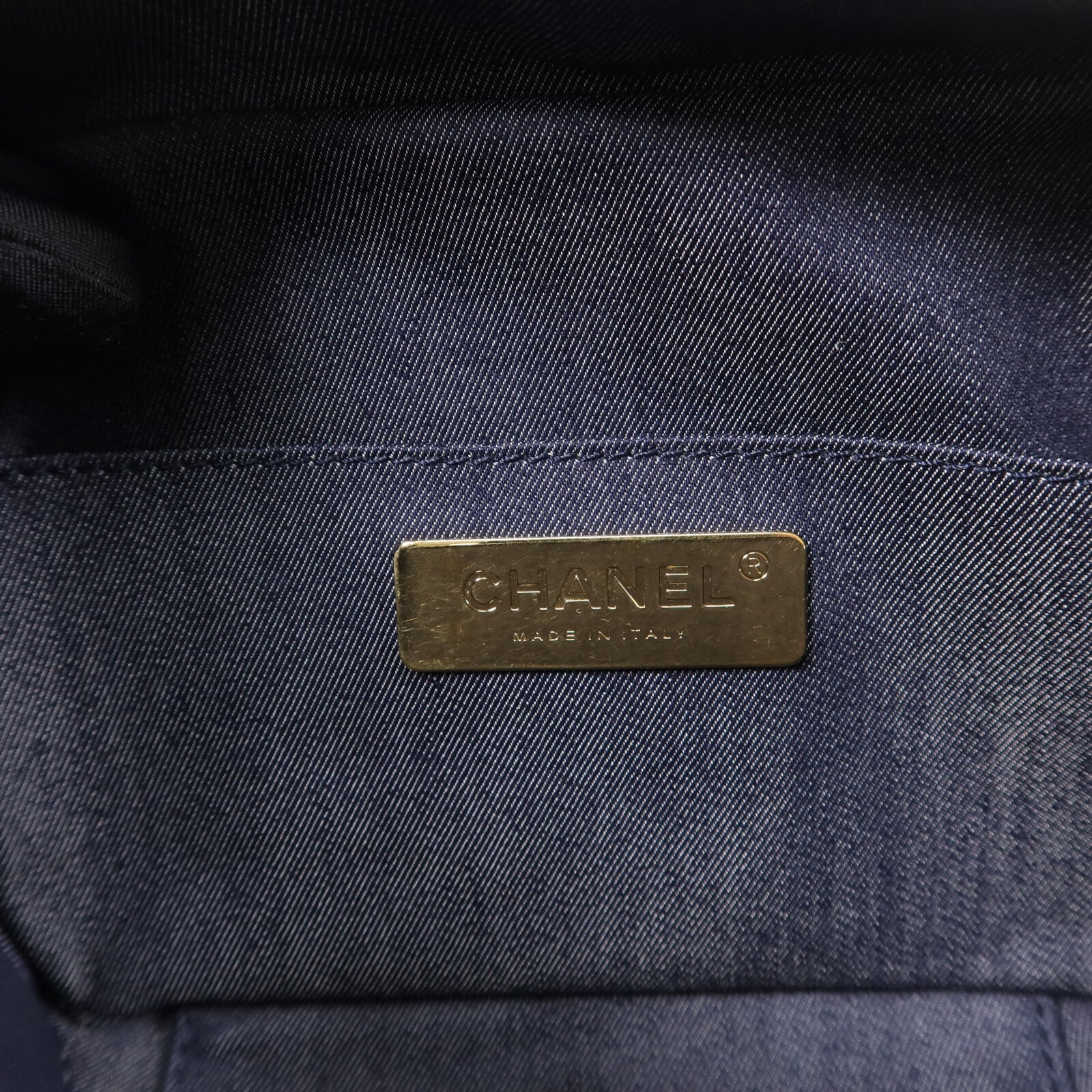 CHANEL 羊皮皮革CoCo Mark Mania鏈帶肩背袋