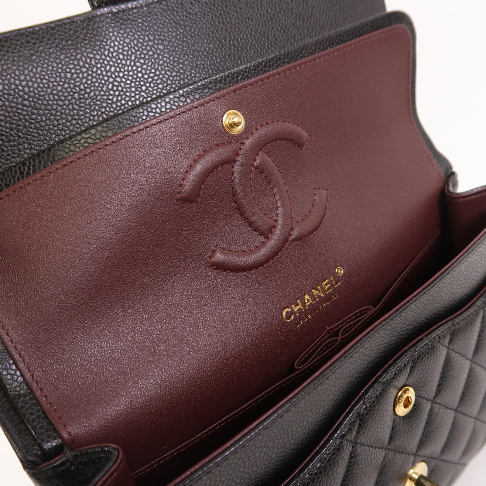 CHANEL 牛皮皮革Classic 25鏈帶肩背袋