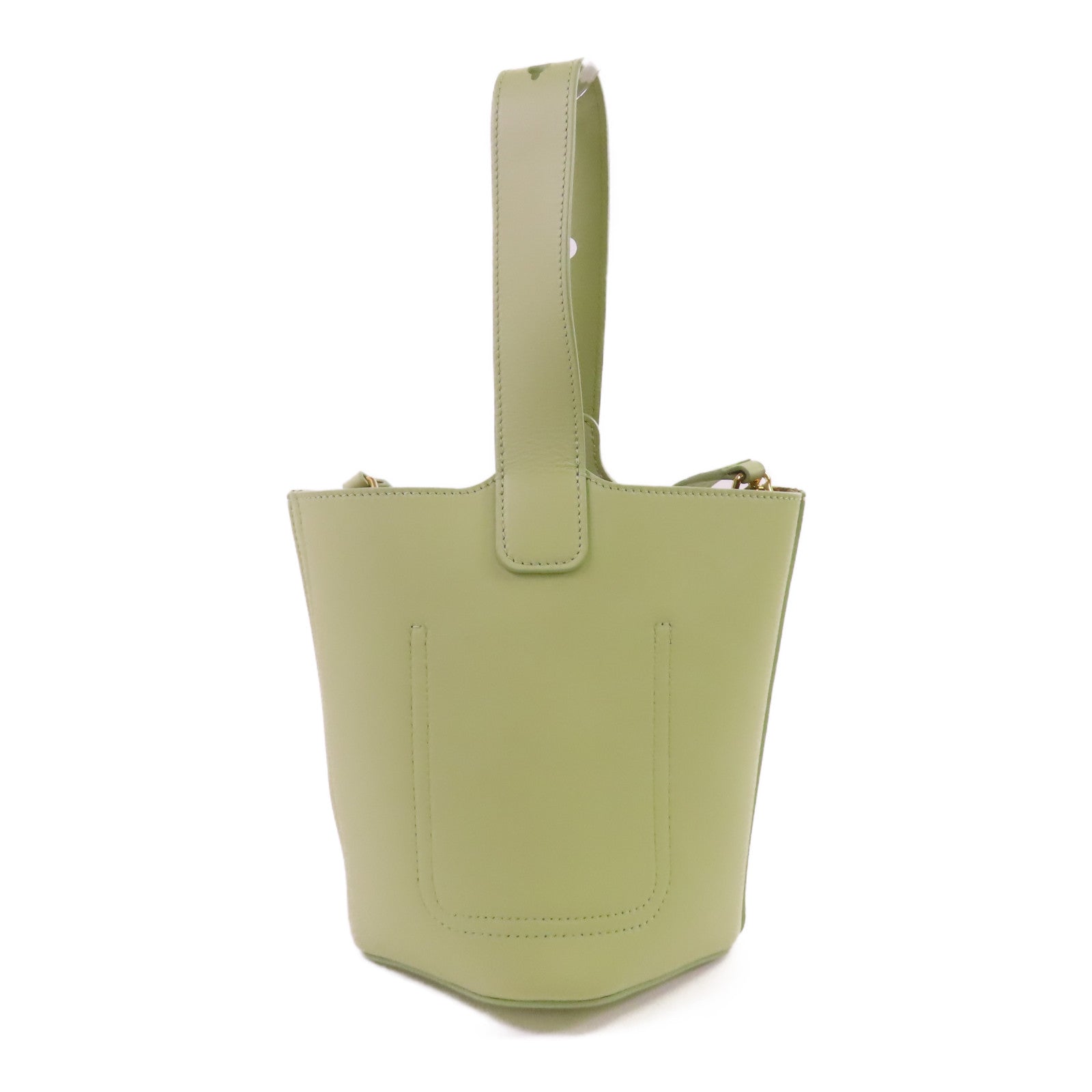 LOEWE 牛皮皮革Pebble Bucket Mini金扣手挽肩背兩用袋