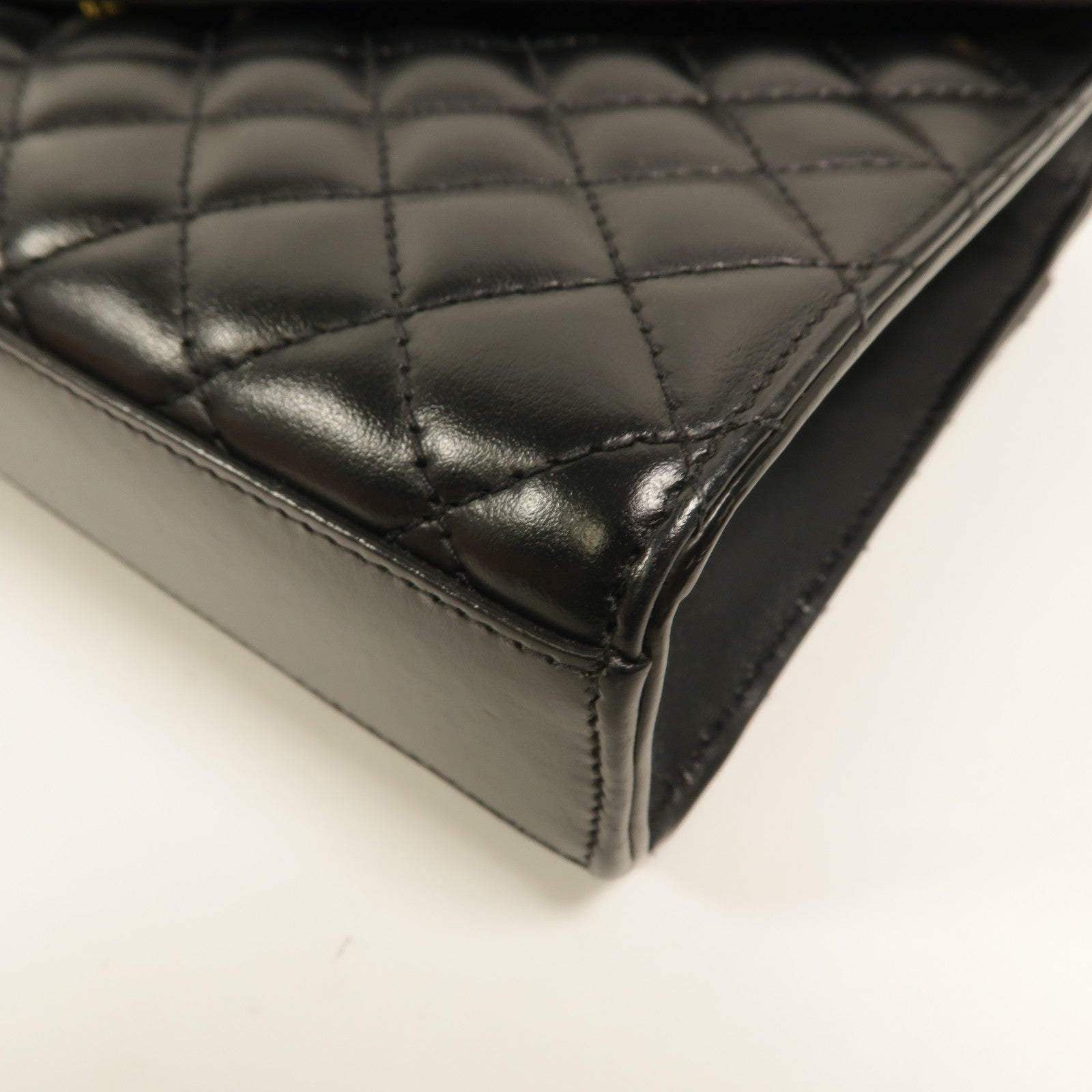 SAINT LAURENT 牛皮皮革Envelope Medium鏈帶肩背袋