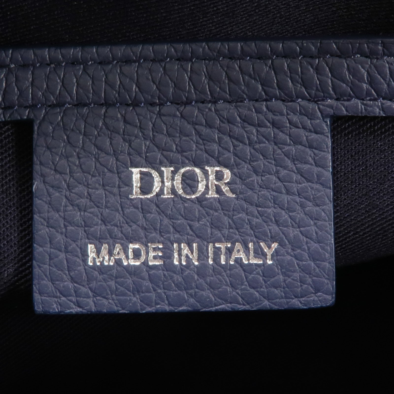 Dior 帆布/牛皮皮革Mini Saddle Messenger Bag金扣肩背袋