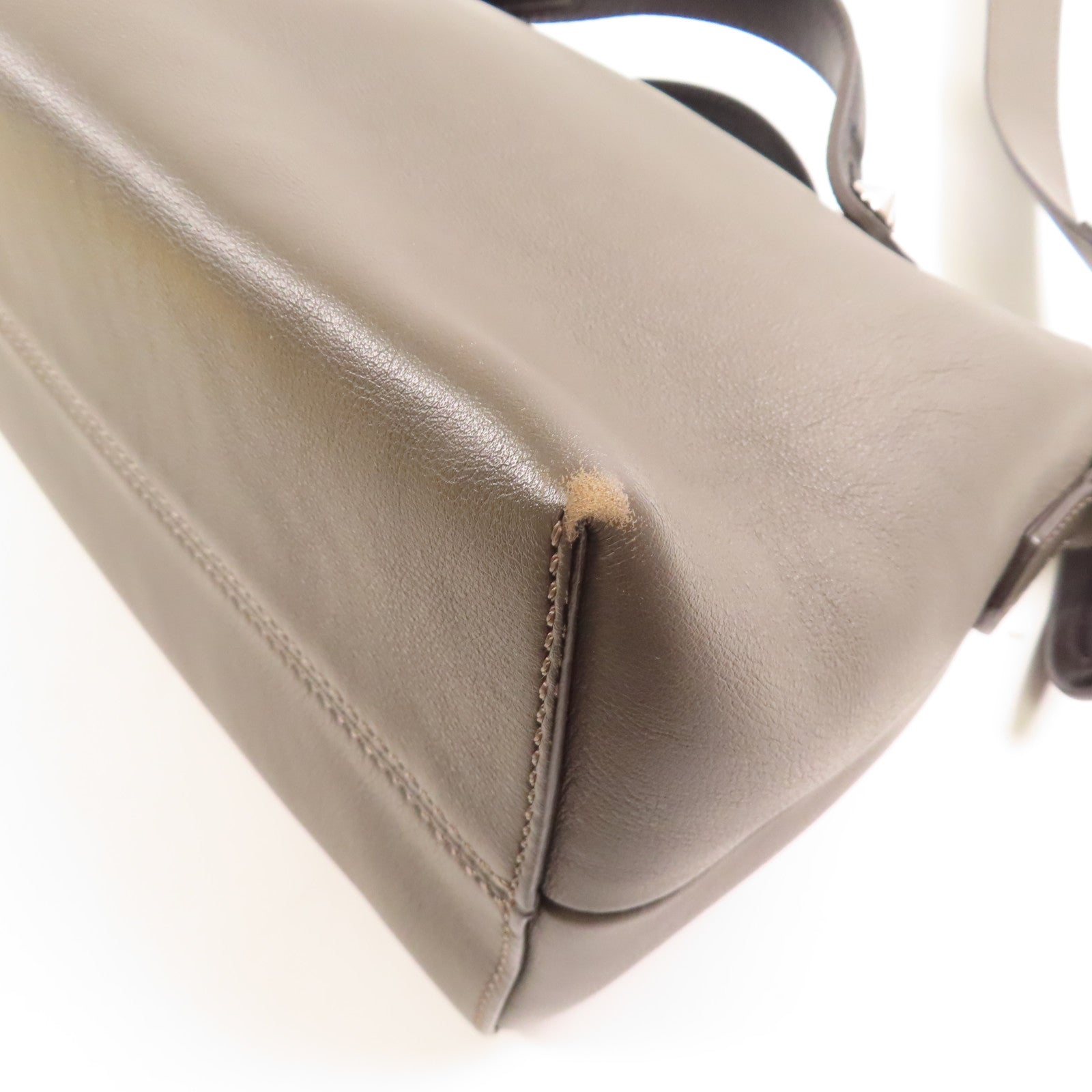 FENDI 【激減優惠】牛皮皮革By The Way銀扣手挽肩背兩用袋