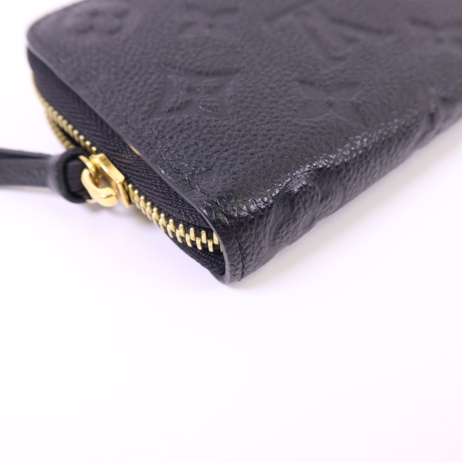 LOUIS VUITTON Monogram Empreinte Clemence Long Wallet金扣拉鏈長錢包