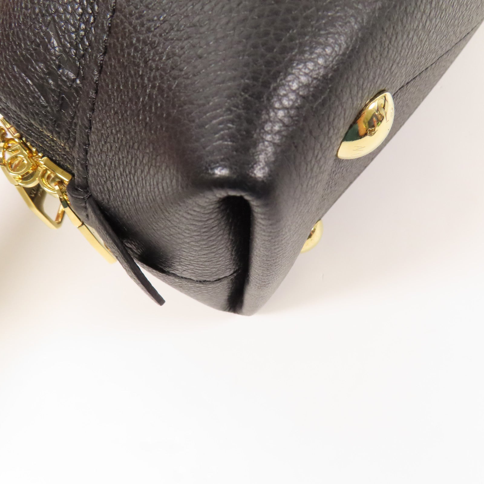 LOUIS VUITTON 牛皮皮革Alma BB金扣手挽肩背兩用袋