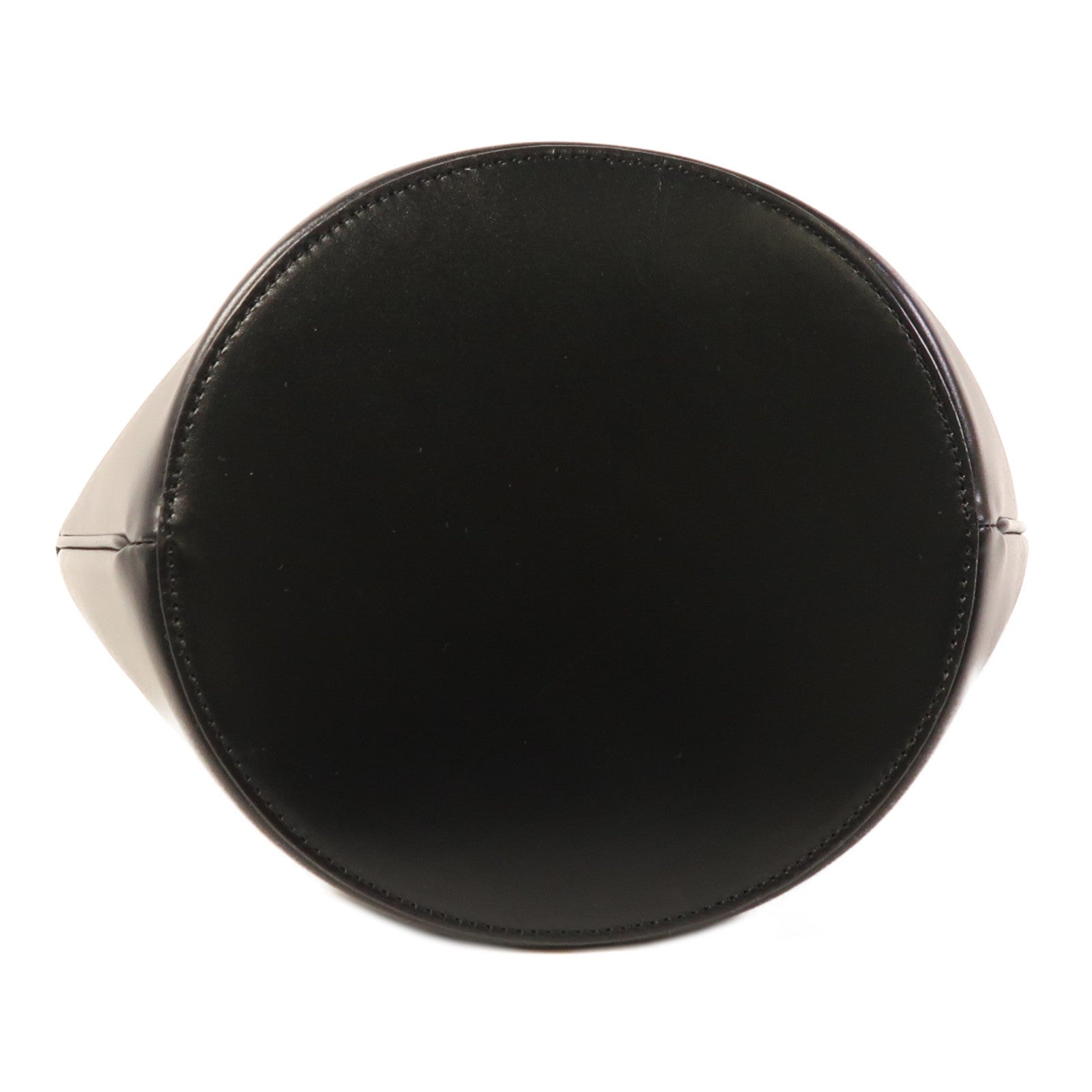 CELINE 牛皮皮革Bucket Bag金扣肩背袋