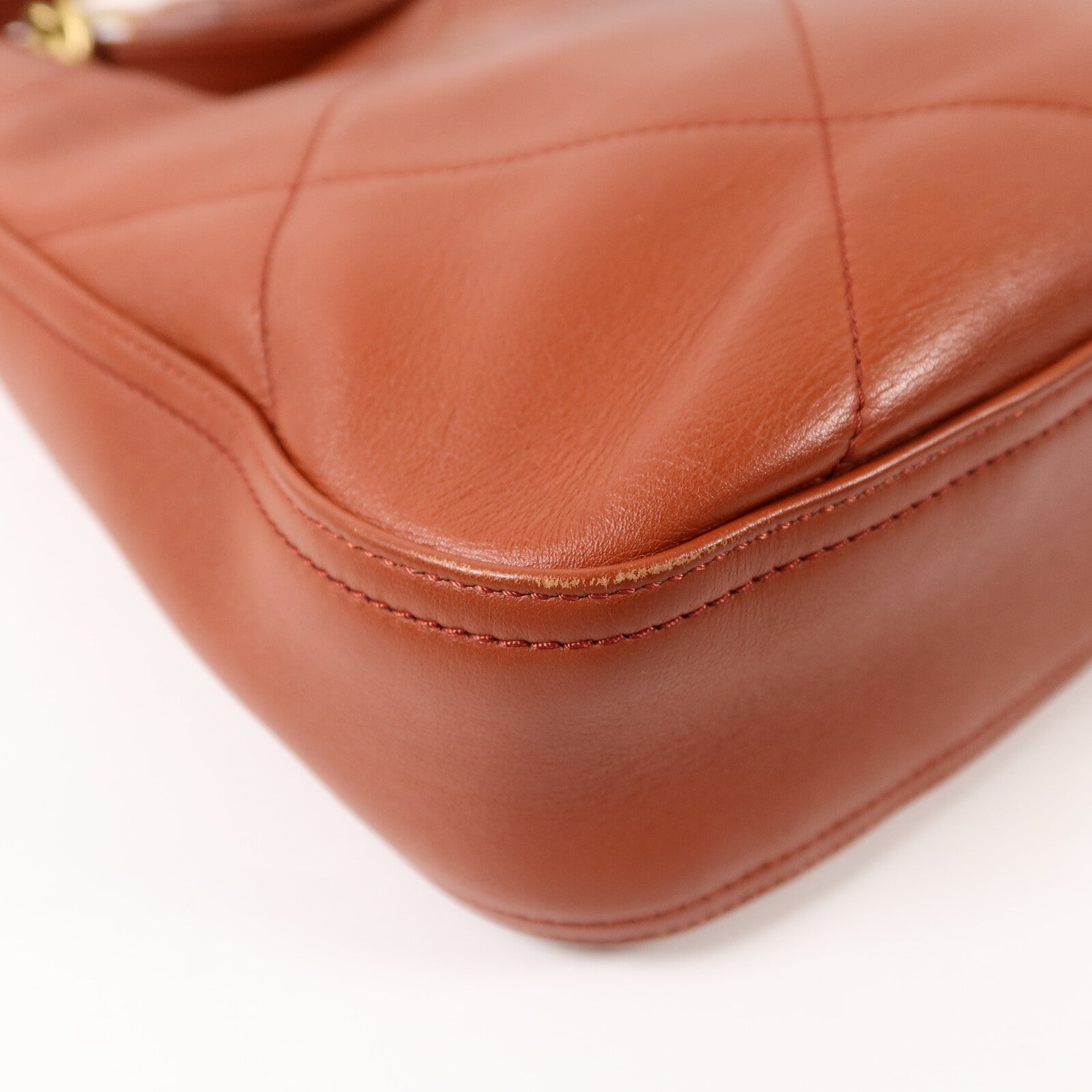 CHANEL 牛皮皮革Hobo Bag手挽肩背兩用袋