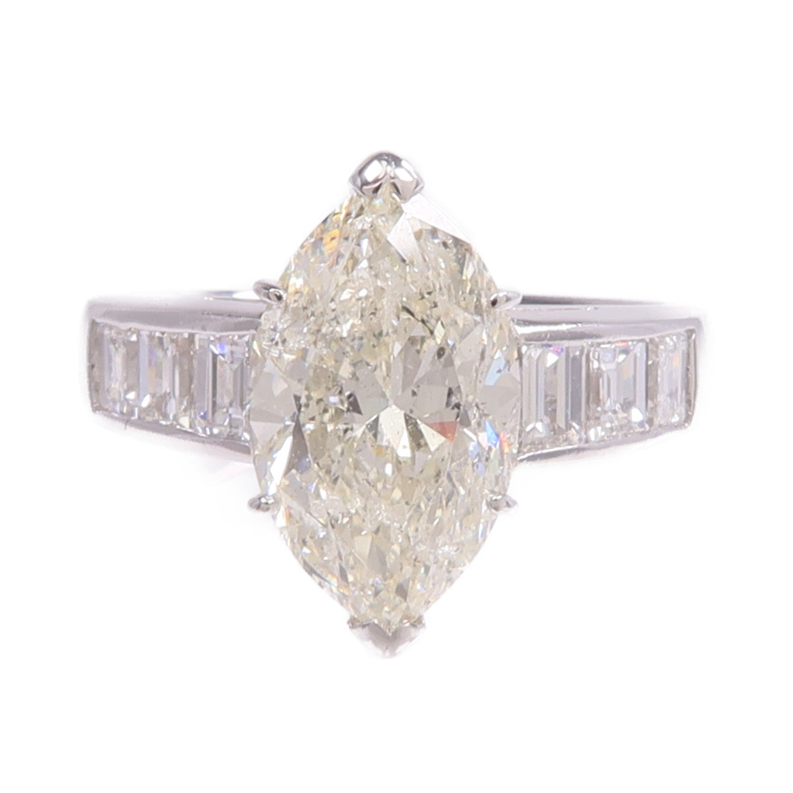 JEWELRY PT900鉑金Diamond Ring鑽石戒指US#5.25