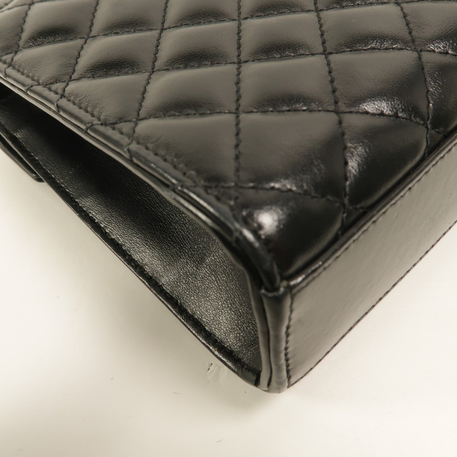 SAINT LAURENT 牛皮皮革Envelope Medium鏈帶肩背袋