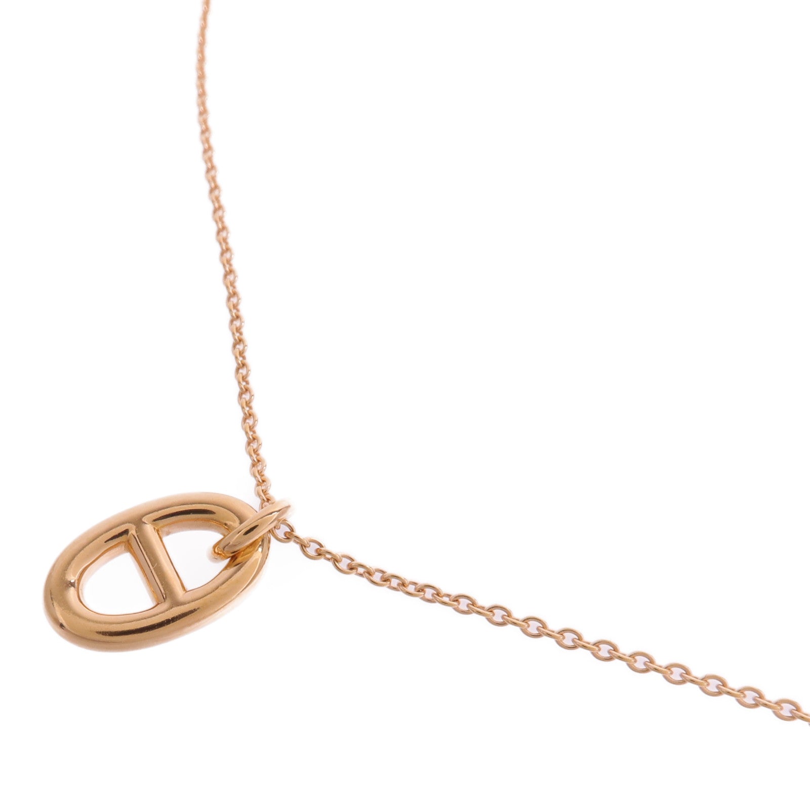 HERMES 18K玫瑰金Farandole Pendant項鍊