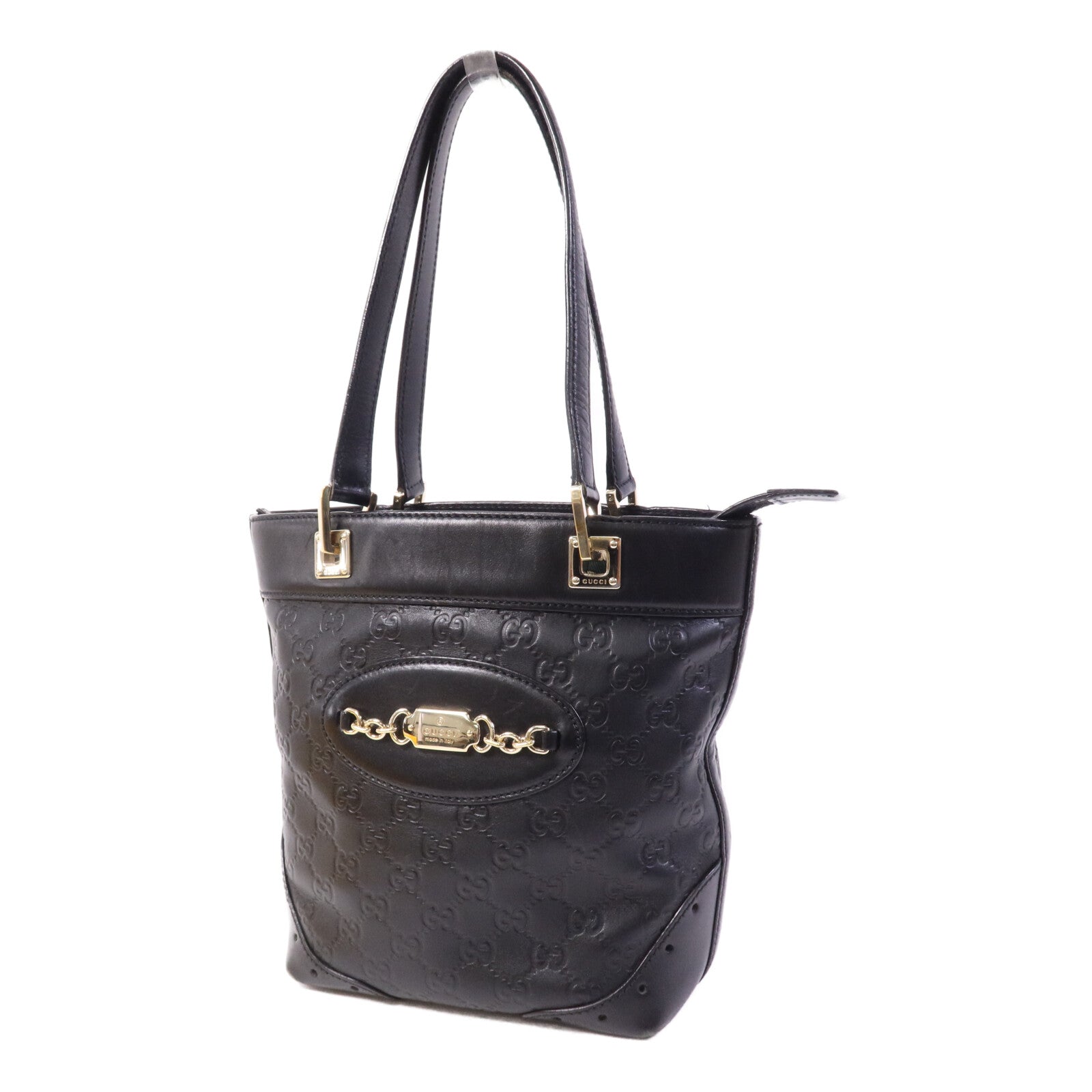 GUCCI 牛皮皮革Cuccissima Horsebit金扣肩背袋
