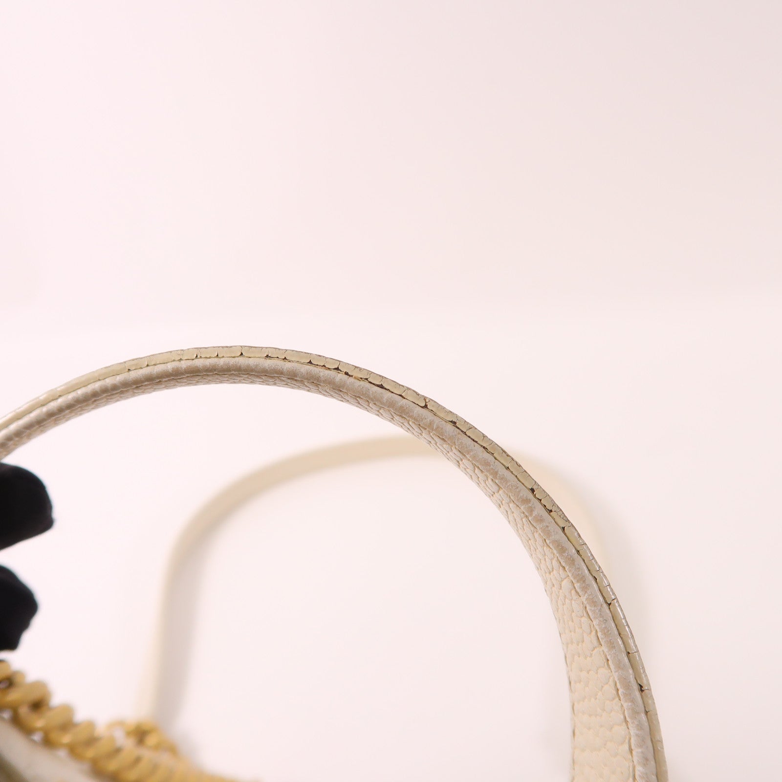 CHANEL 牛皮皮革2 Way Shoulder Bag金扣手挽肩背兩用袋