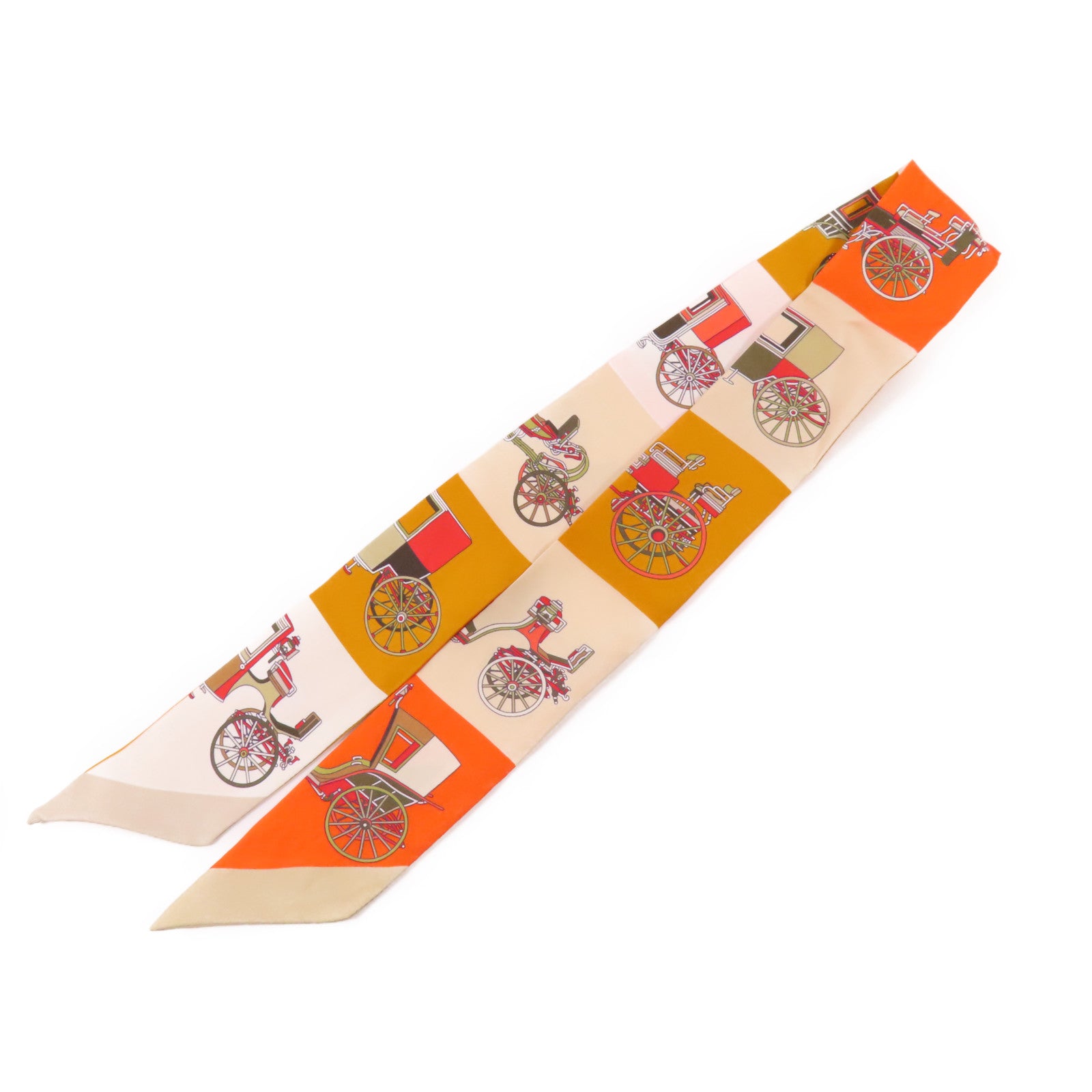 HERMES 絲質Twilly絲巾