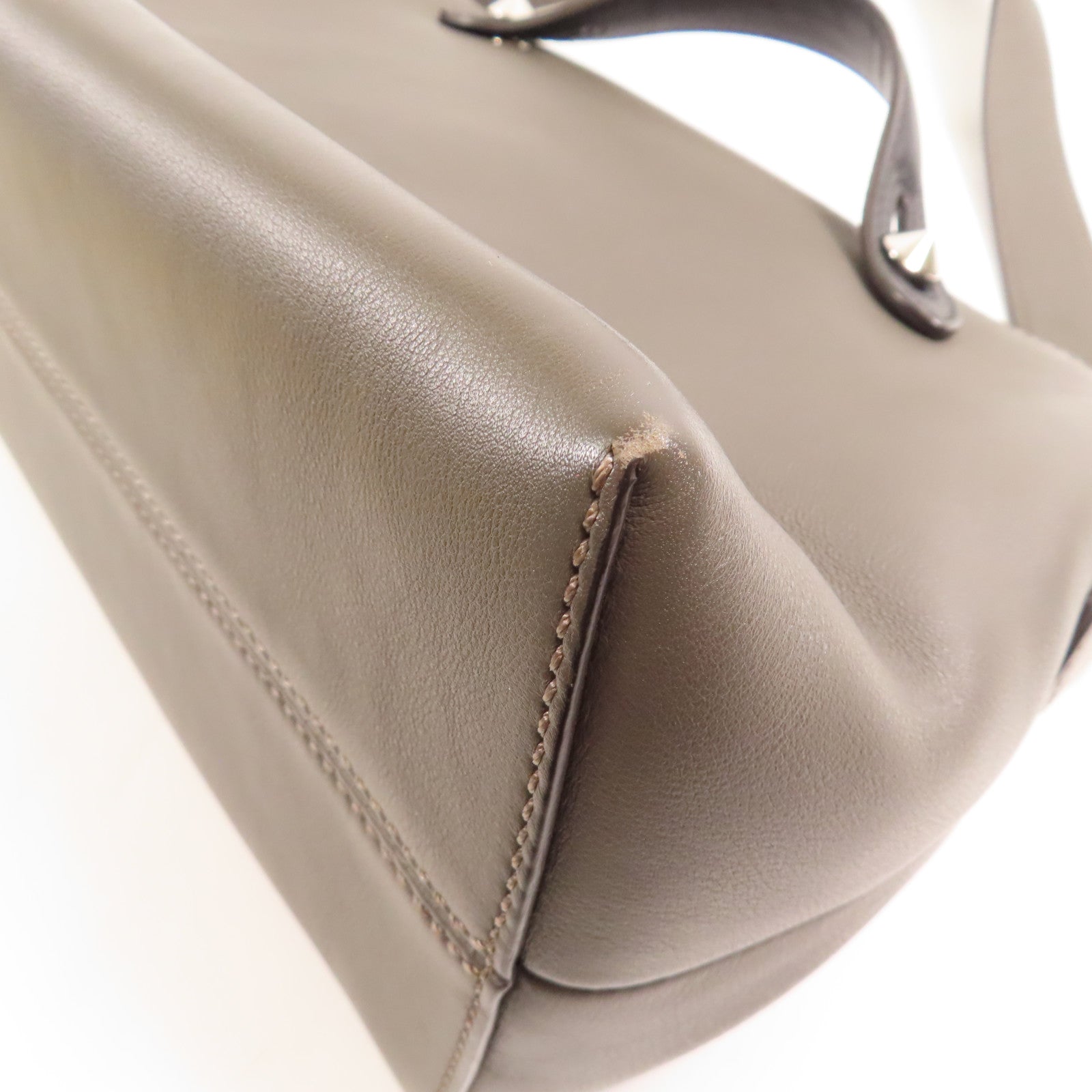 FENDI【激減優惠】 牛皮皮革By The Way銀扣手挽肩背兩用袋