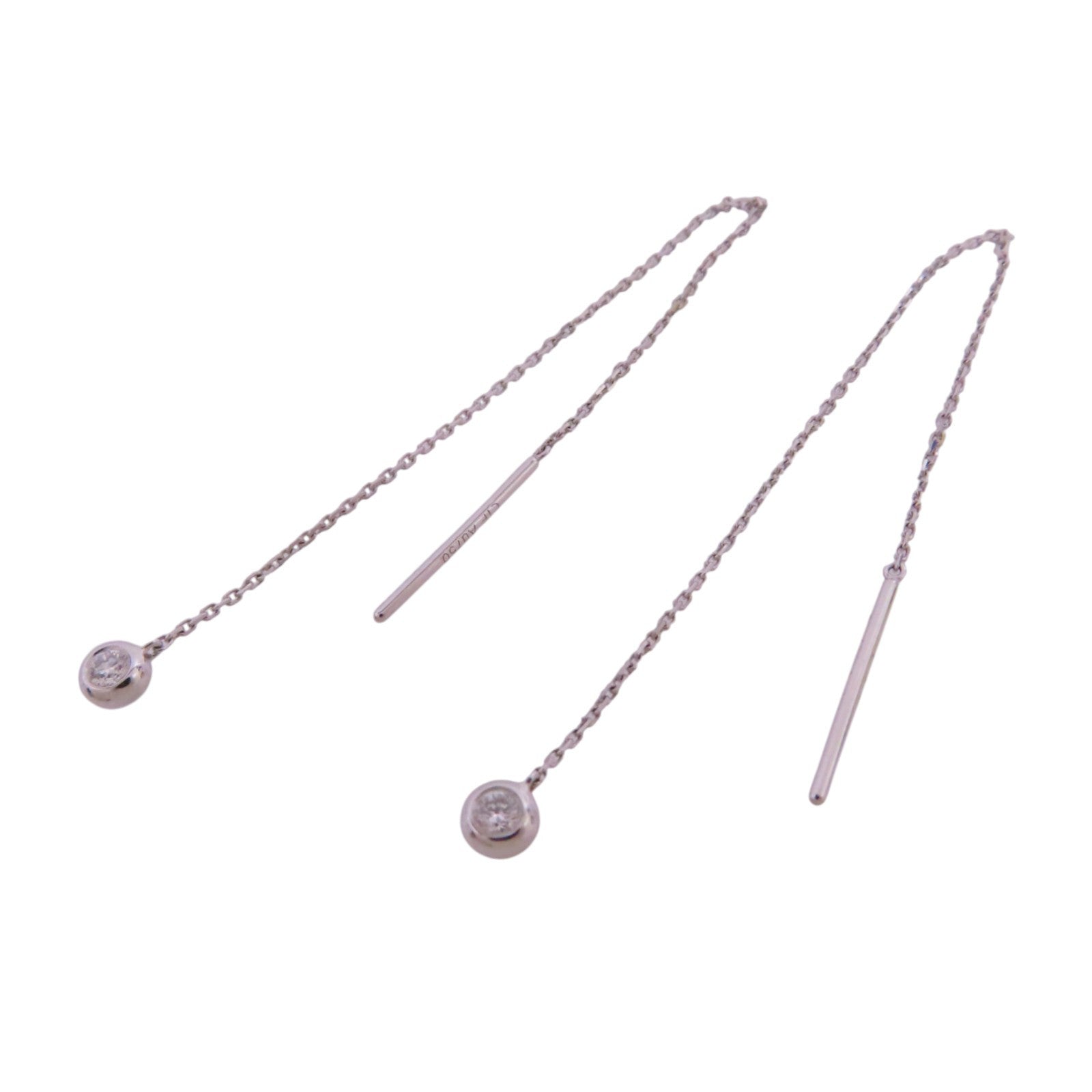 JEWELRY 【激減優惠】18K白金/鑽石Diamond Earrings耳環