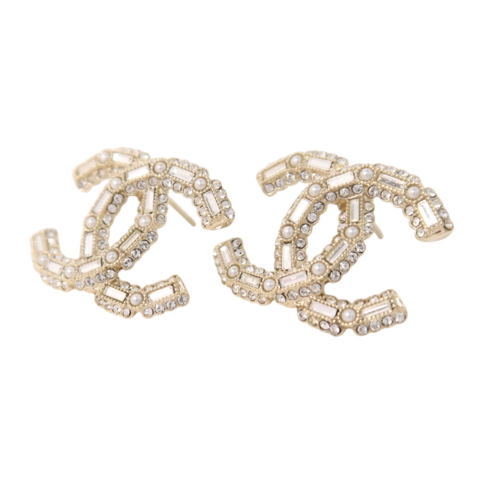 CHANEL 金屬/PVC Earrings耳環