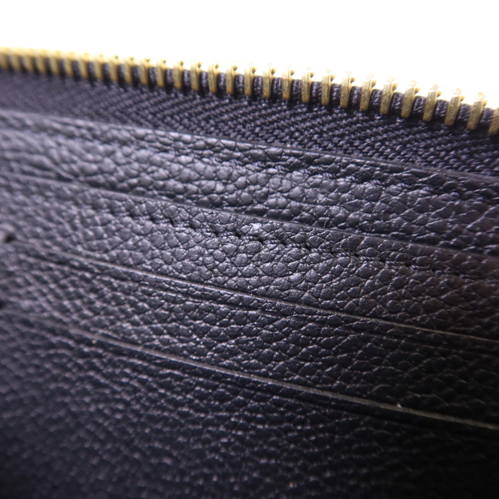 LOUIS VUITTON Monogram Empreinte Clemence Long Wallet金扣拉鏈長錢包