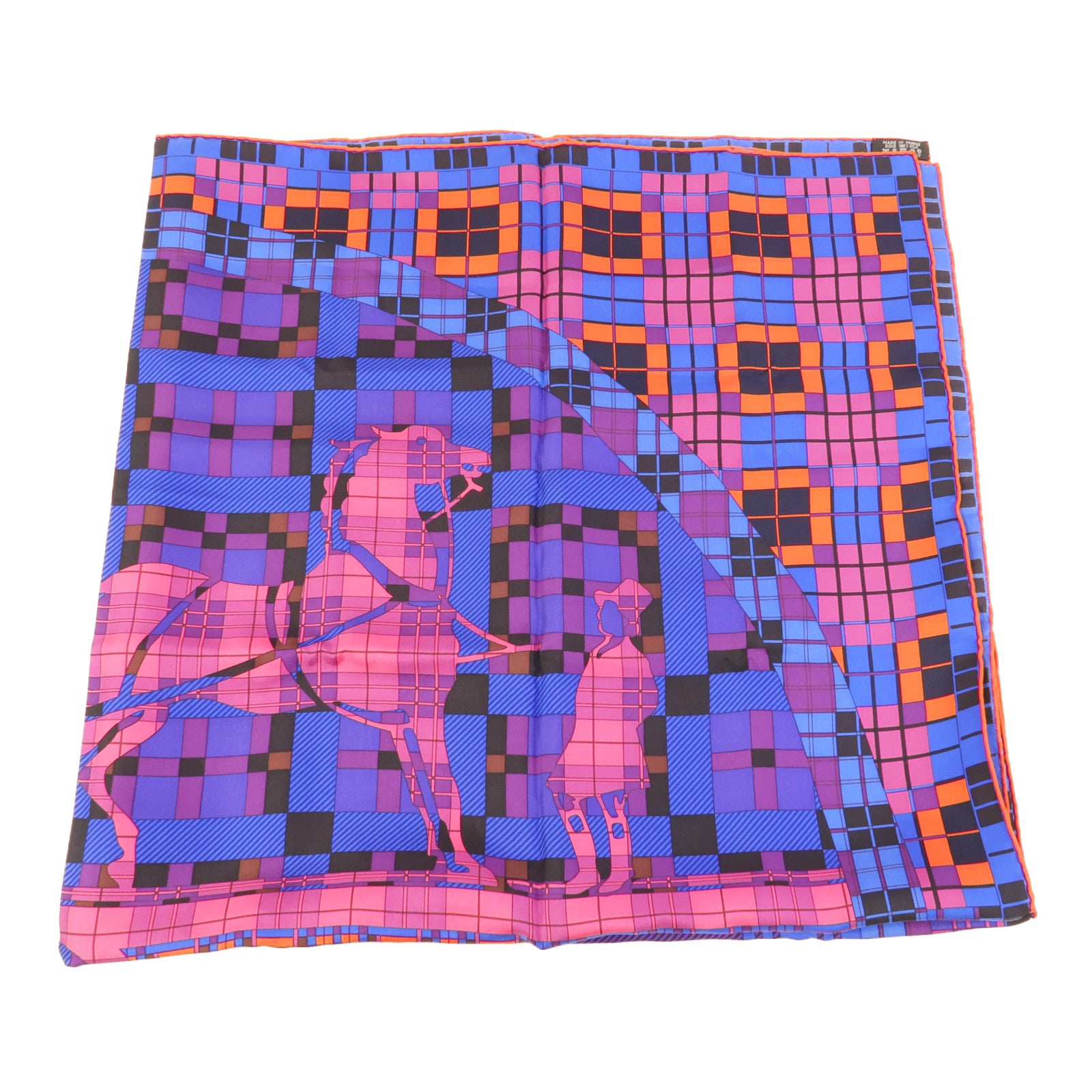 HERMES 絲質Scarf 90X90絲巾