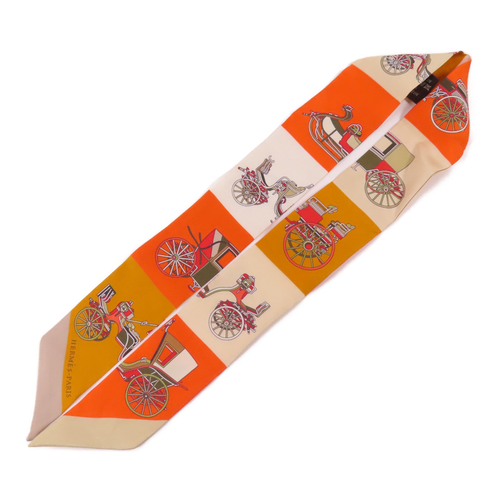 HERMES 絲質Twilly絲巾
