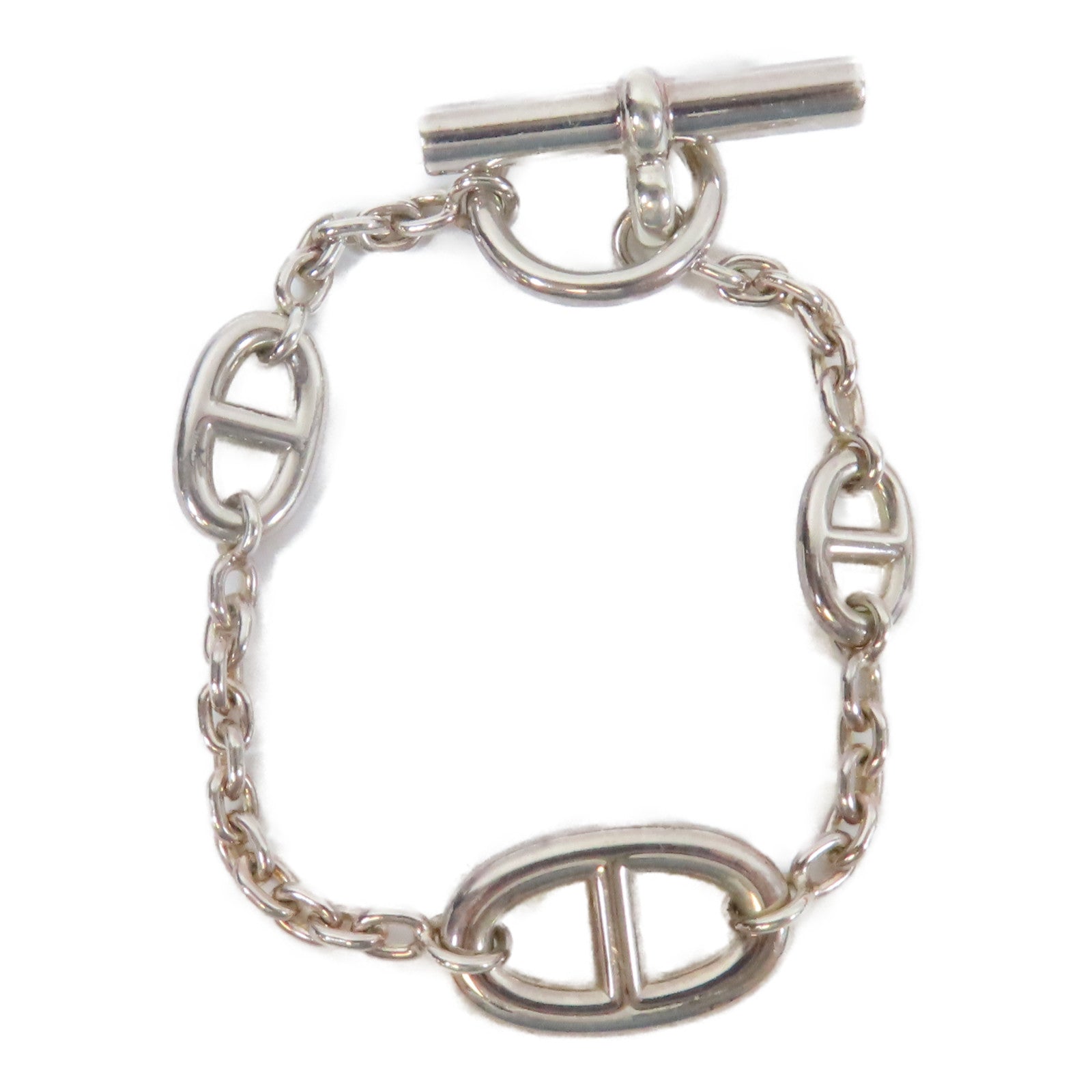 HERMES 925純銀Farandole Bracelet手鏈銀色