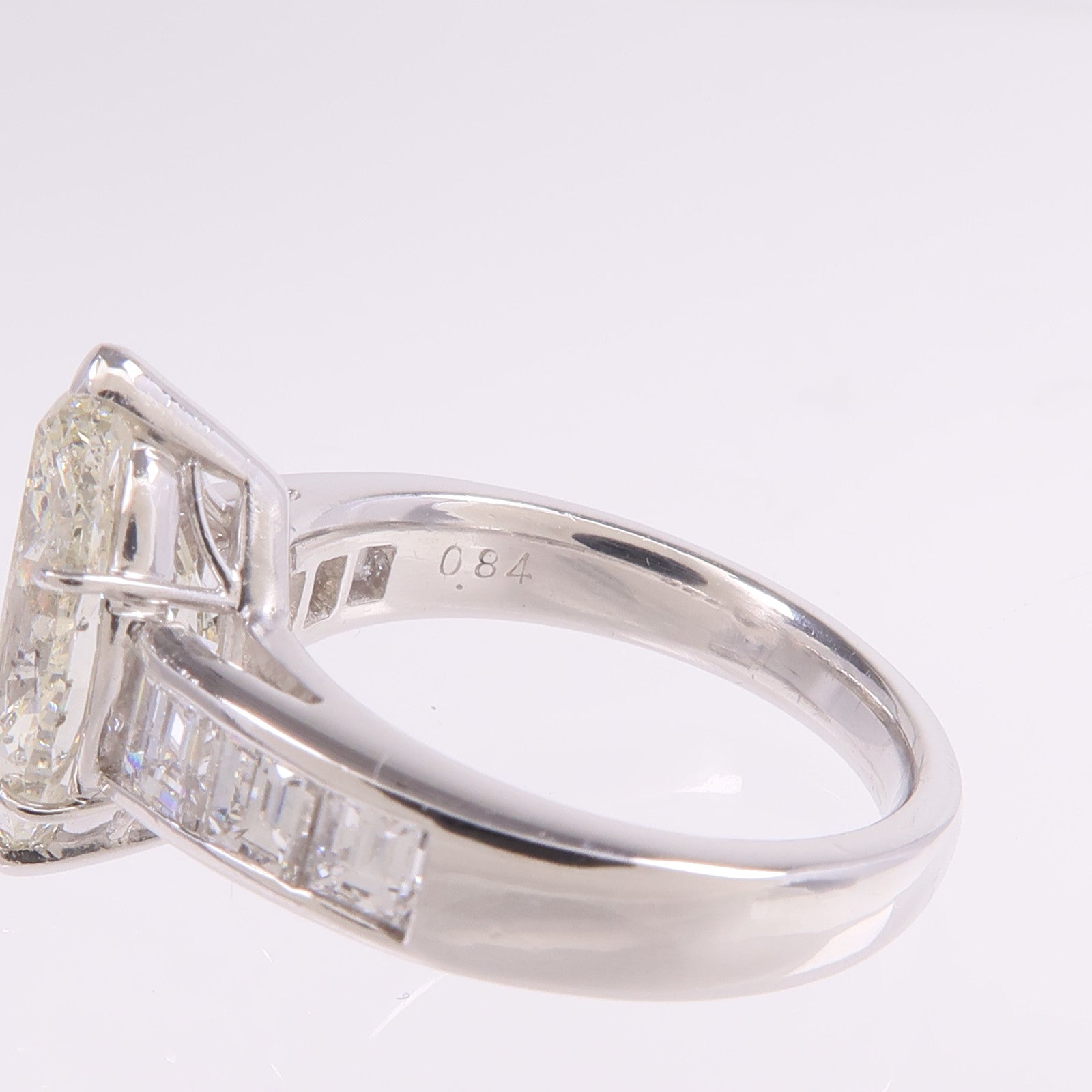 JEWELRY PT900鉑金Diamond Ring鑽石戒指US#5.25