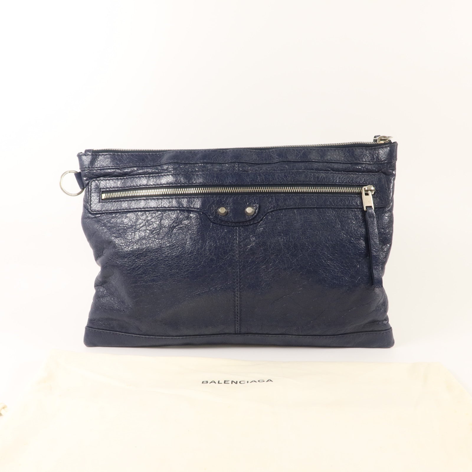 BALENCIAGA 牛皮皮革Pouch小袋