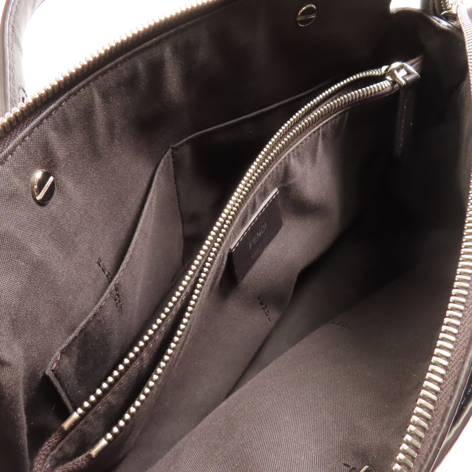 FENDI【激減優惠】 牛皮皮革By The Way銀扣手挽肩背兩用袋