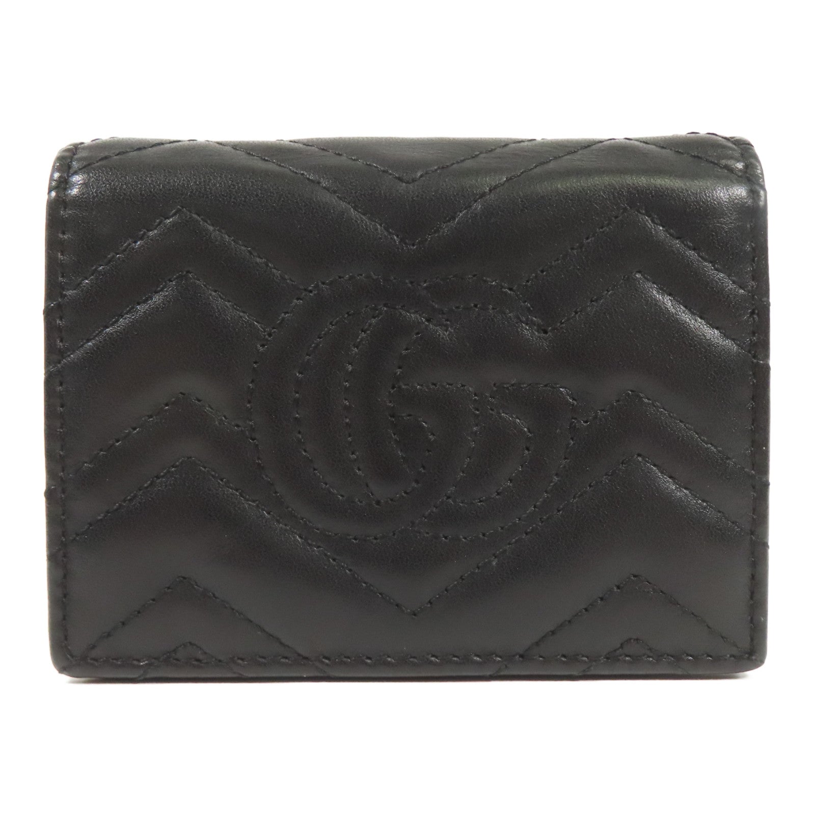 GUCCI 牛皮皮革Wallet金扣錢包