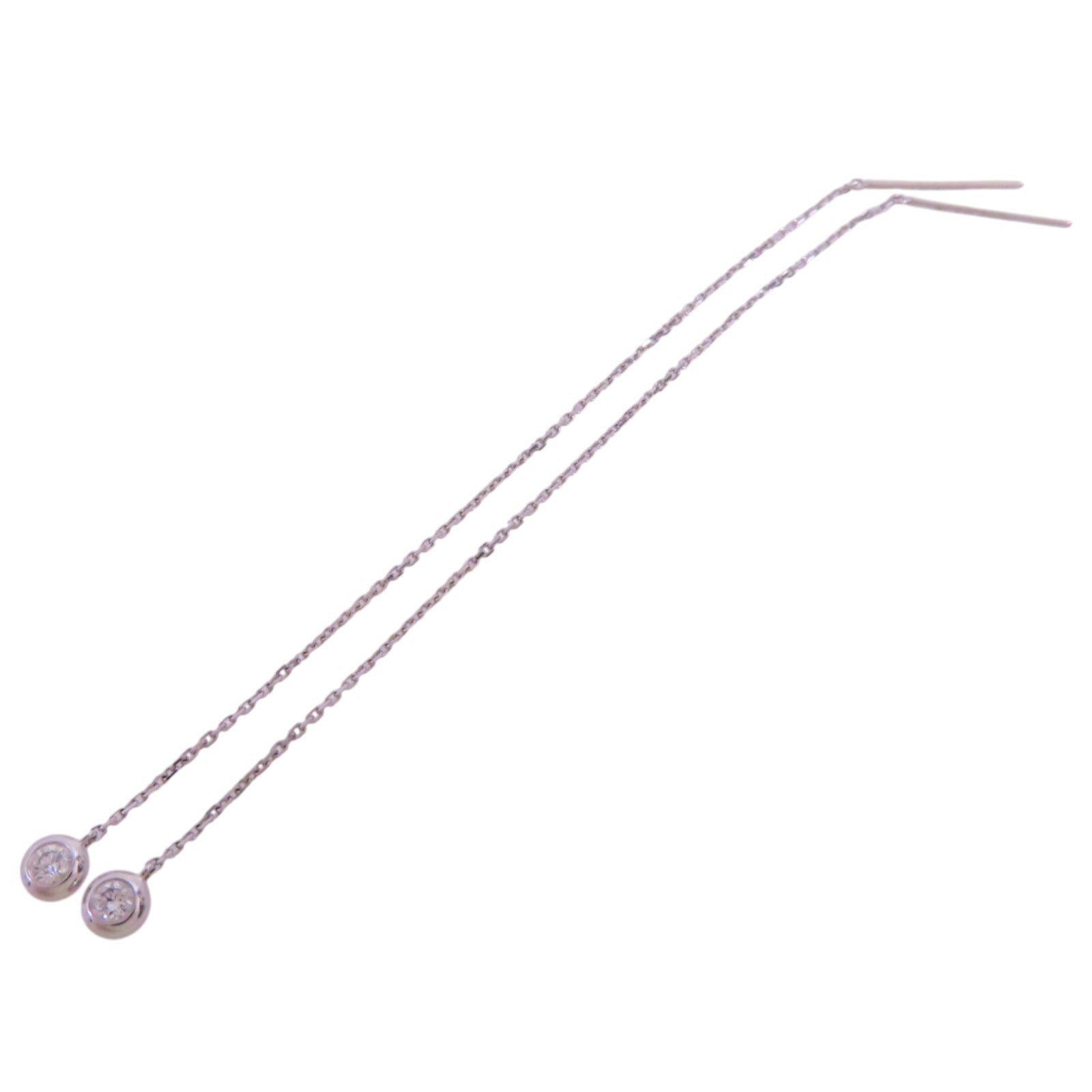 JEWELRY 【激減優惠】18K白金/鑽石Diamond Earrings耳環