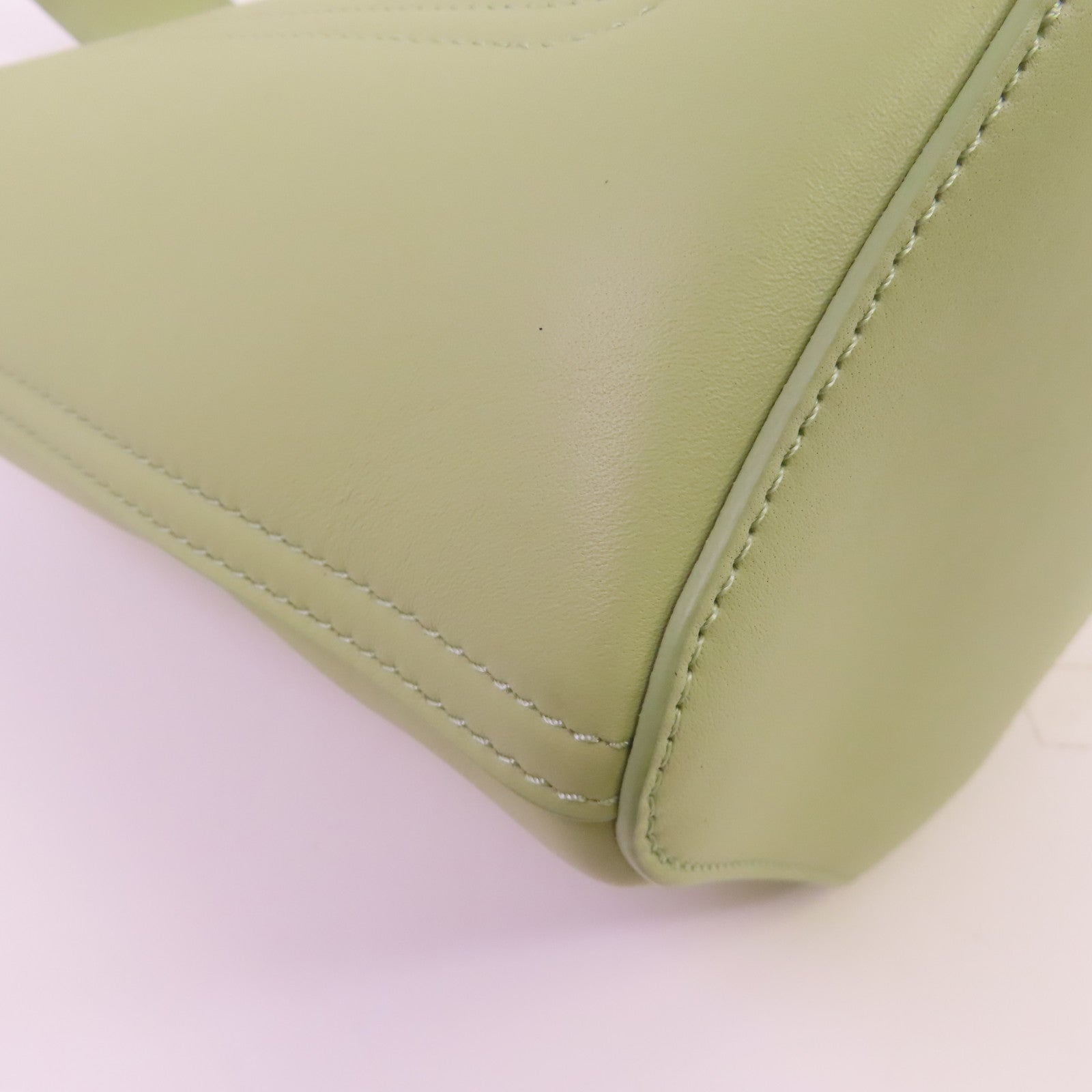 LOEWE 牛皮皮革Pebble Bucket Mini金扣手挽肩背兩用袋