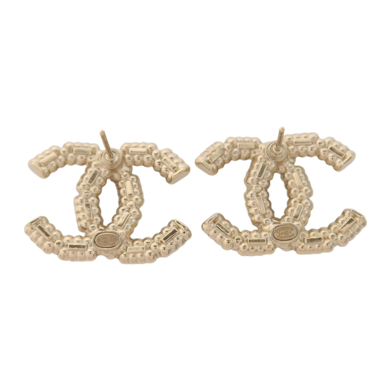 CHANEL 金屬/PVC Earrings耳環