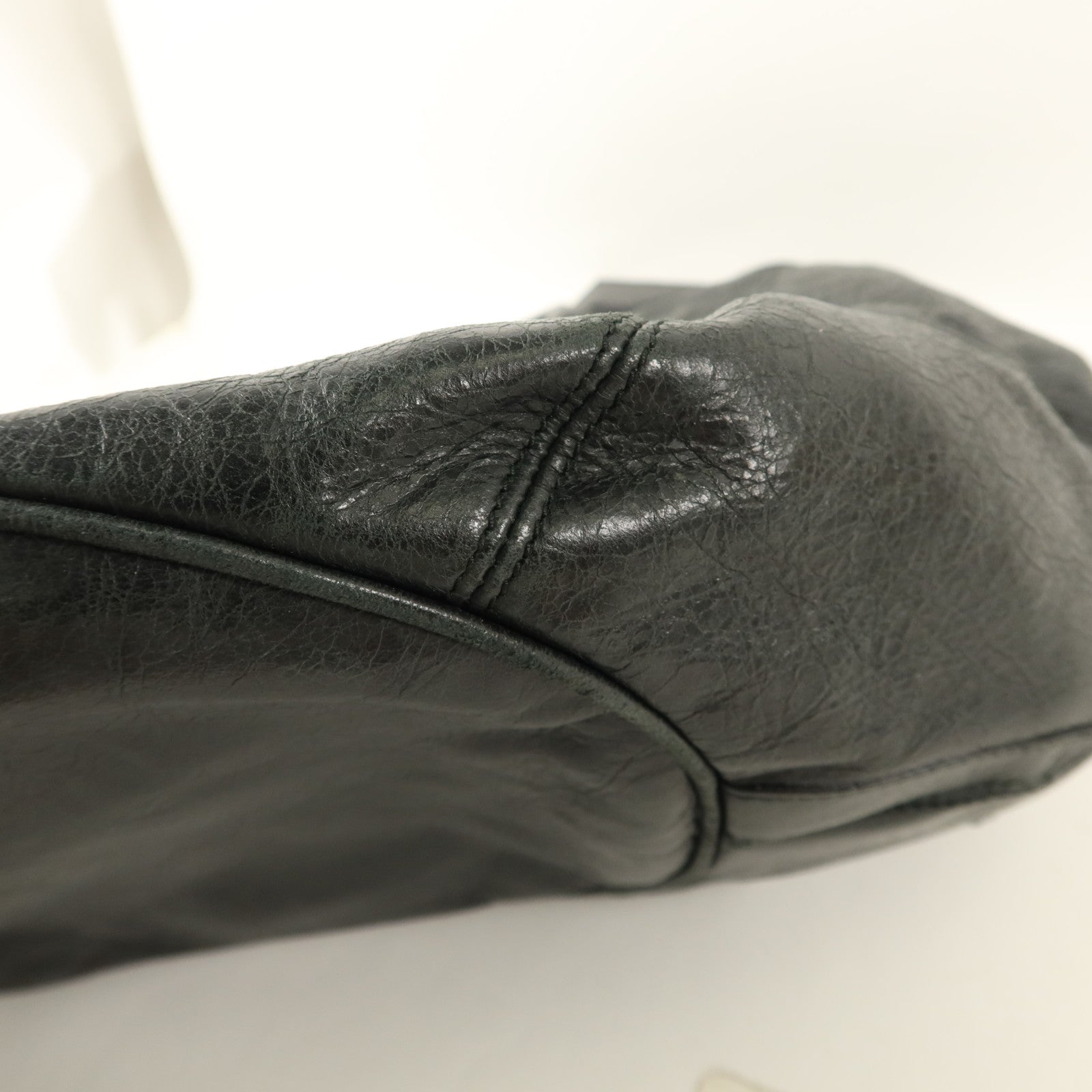 BALENCIAGA 牛皮皮革Classic Pompon手挽肩背兩用袋