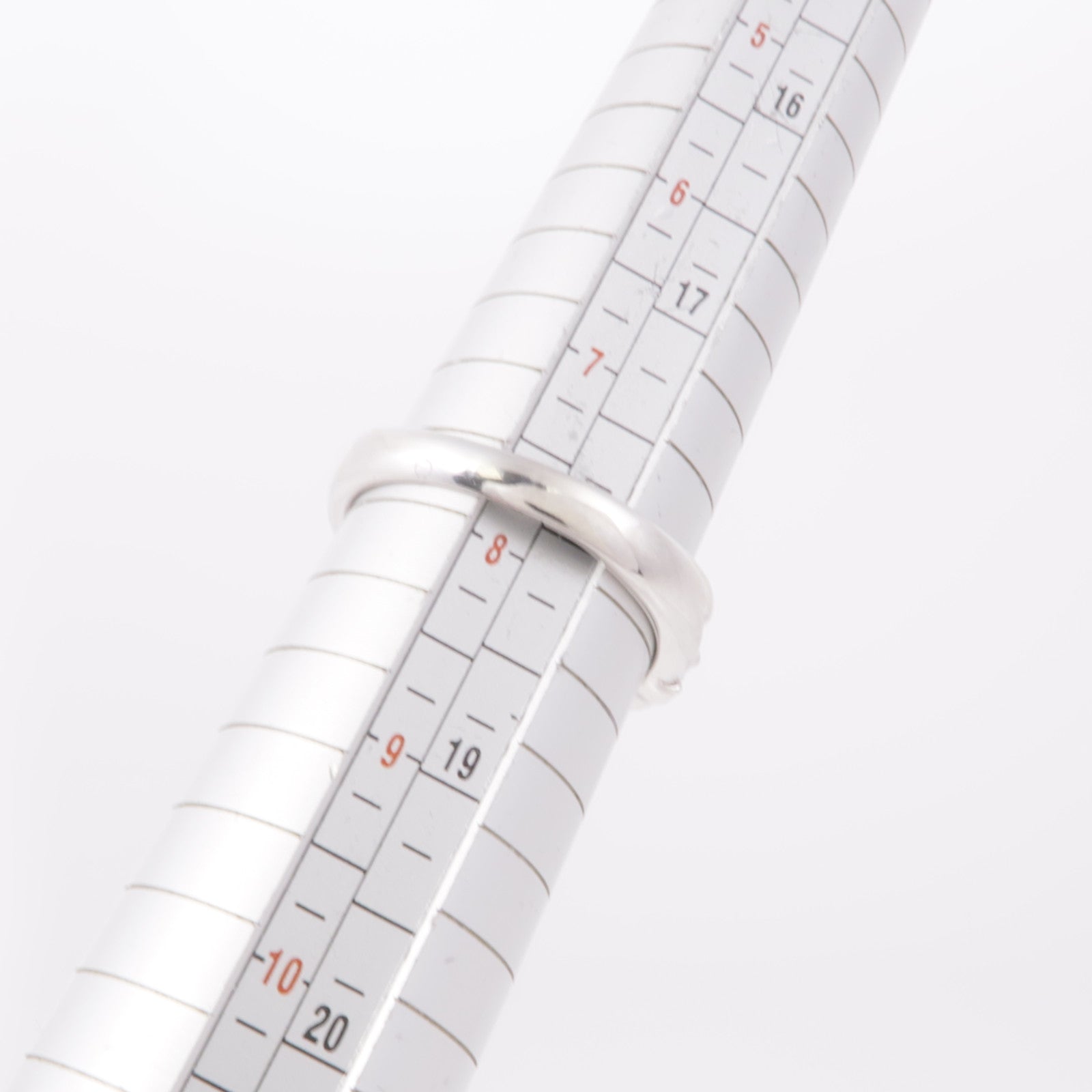 JEWELRY【激減優惠】 PT900鉑金Sapphire Diamond Ring藍寶石/鑽石戒指US#7.75