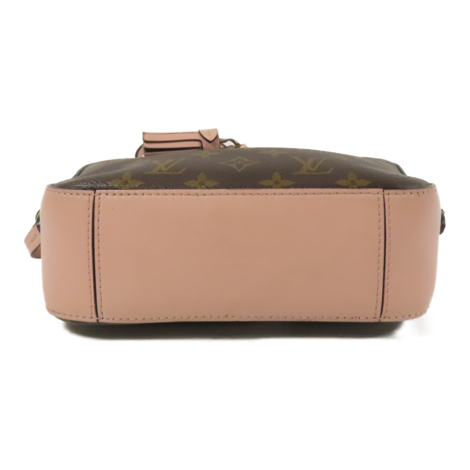 LOUIS VUITTON Monogram Saintonge金扣手挽肩背兩用袋