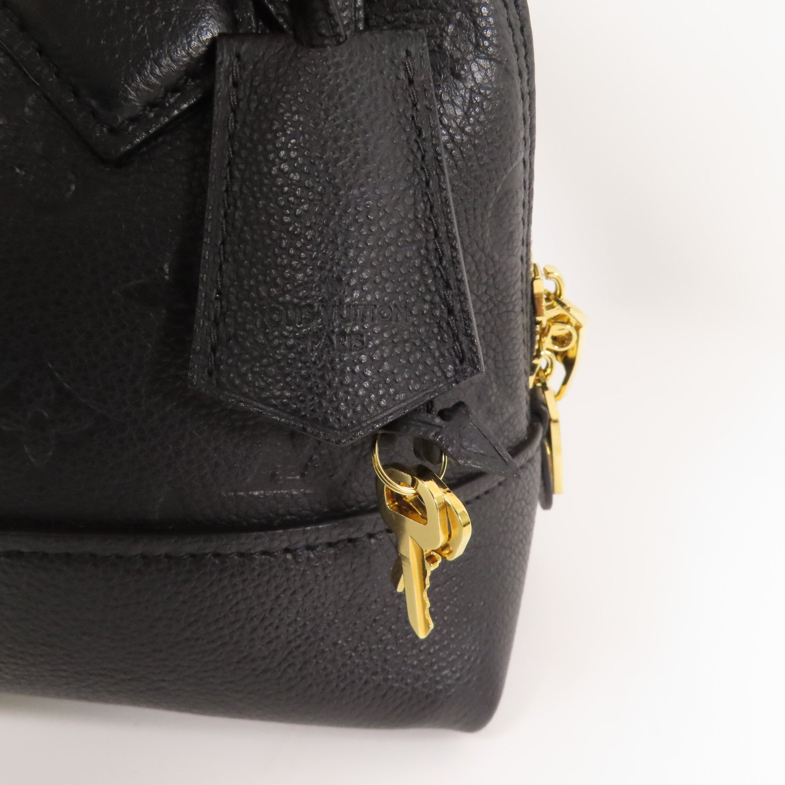 LOUIS VUITTON 牛皮皮革Alma BB金扣手挽肩背兩用袋