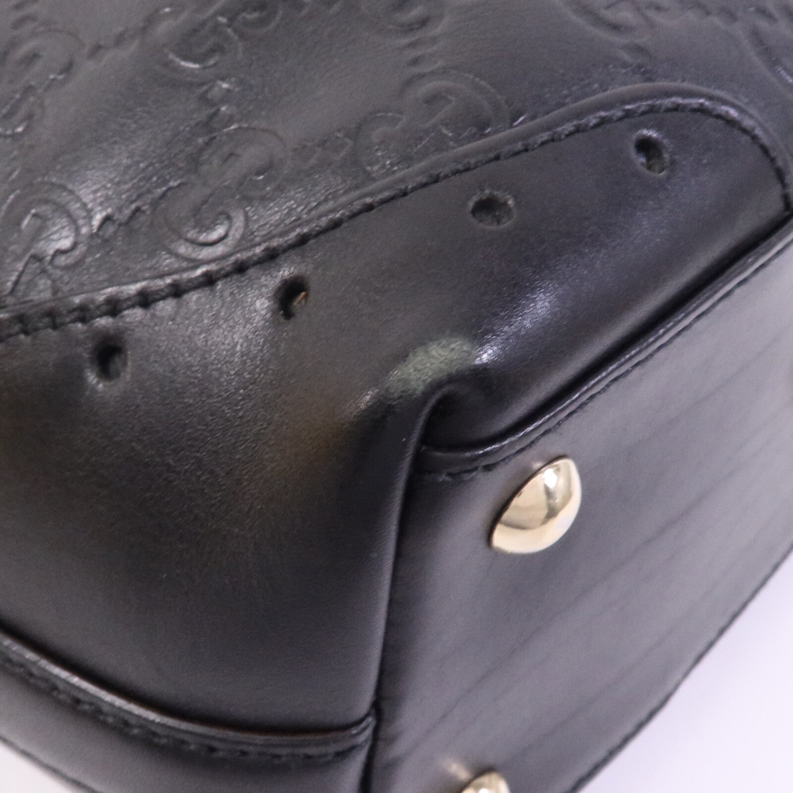 GUCCI 牛皮皮革Cuccissima Horsebit金扣肩背袋