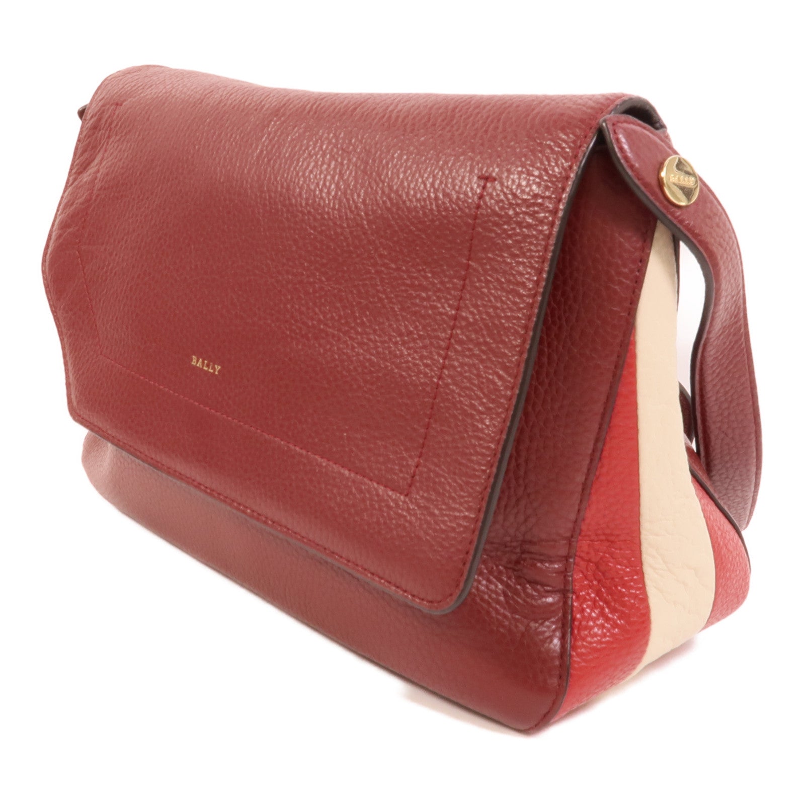 BALLY 牛皮皮革Shoulder Bag肩背袋