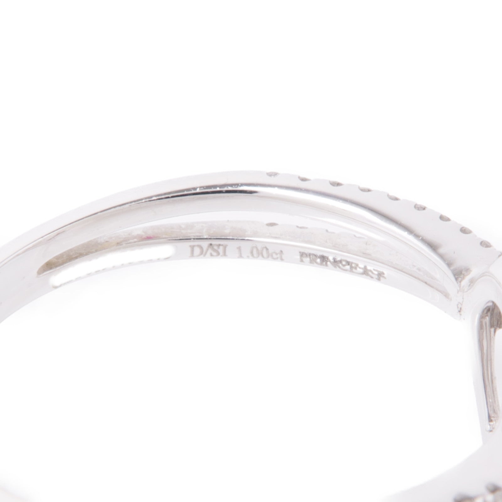 JEWELRY 【激減優惠】18K白金Diamond Ring鑽石戒指US#9.75