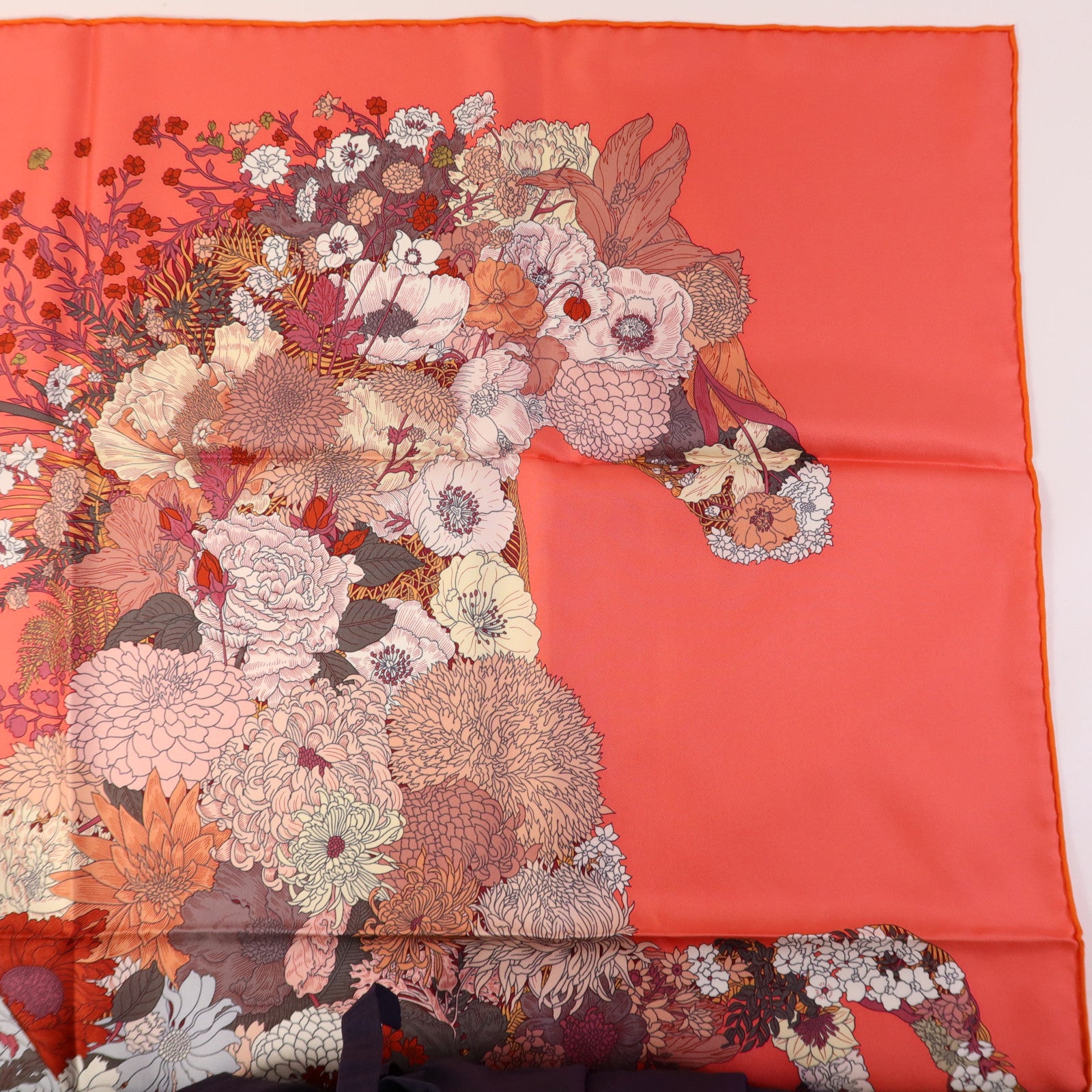 HERMES 絲質Scarf90X90絲巾