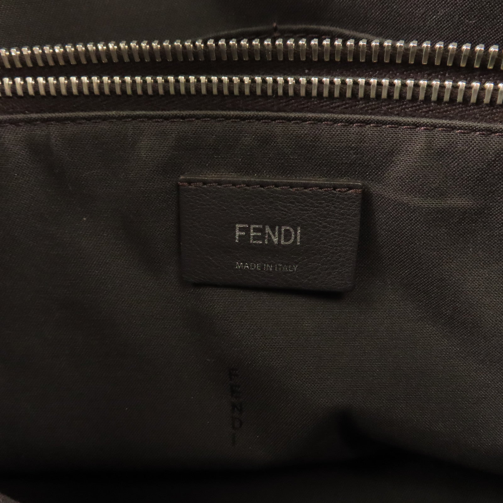 FENDI 【激減優惠】牛皮皮革By The Way銀扣手挽肩背兩用袋