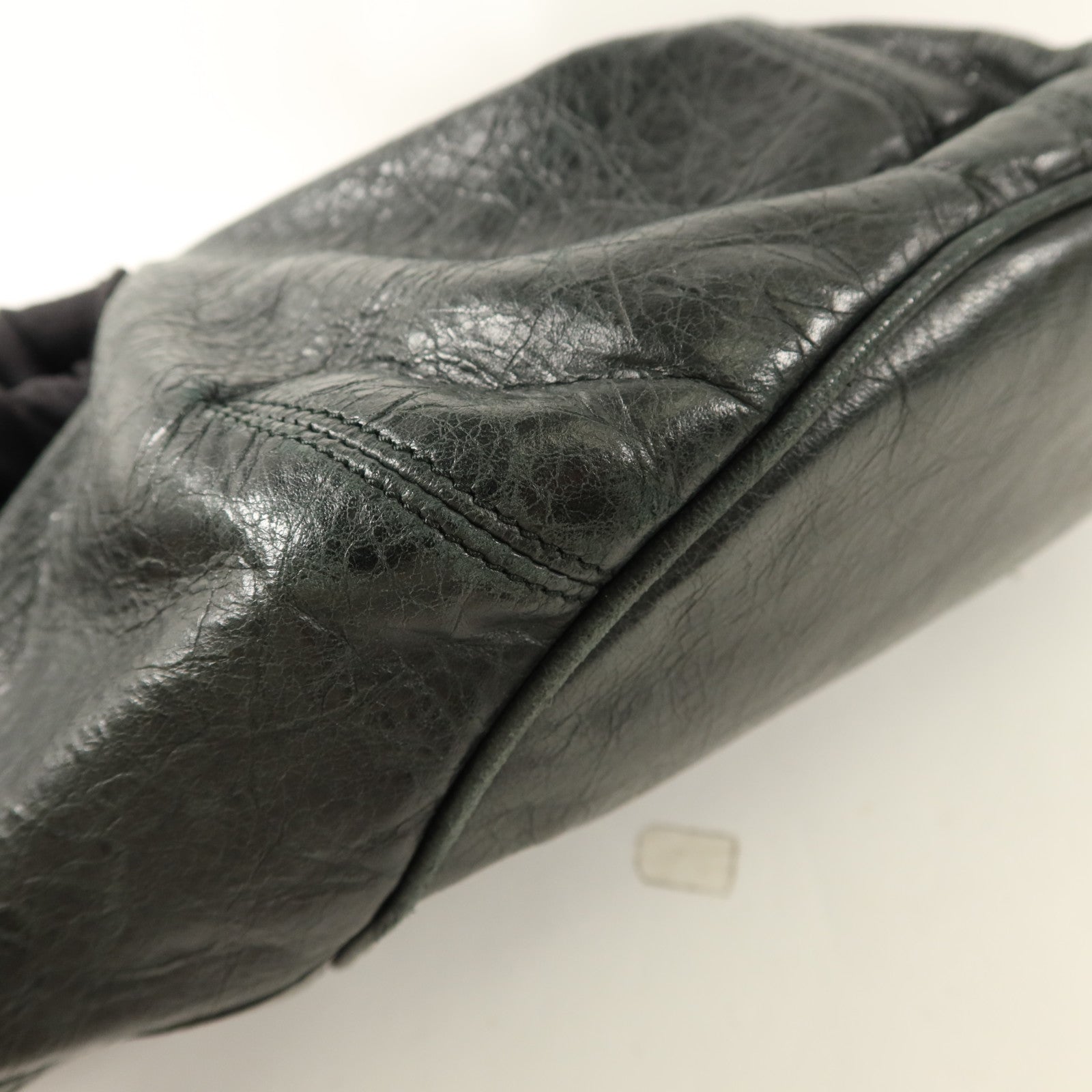 BALENCIAGA 牛皮皮革Classic Pompon手挽肩背兩用袋