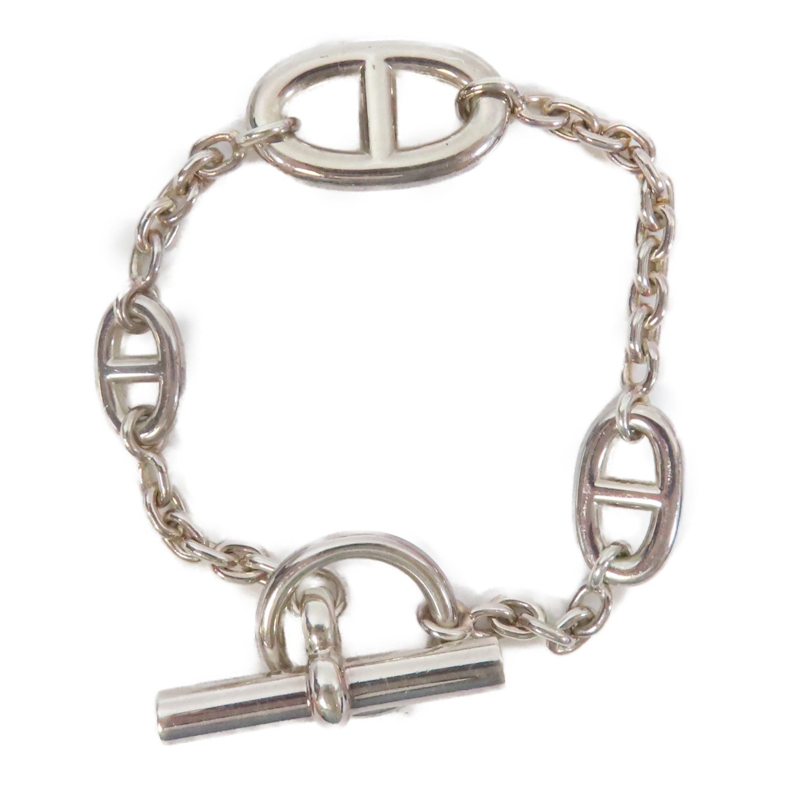 HERMES 925純銀Farandole Bracelet手鏈銀色