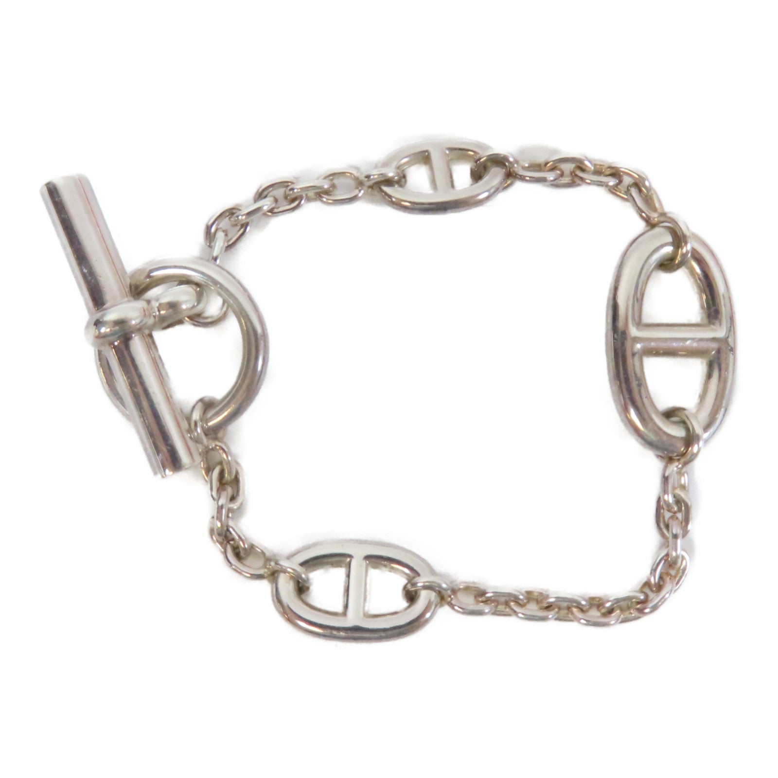 HERMES 925純銀Farandole Bracelet手鏈銀色