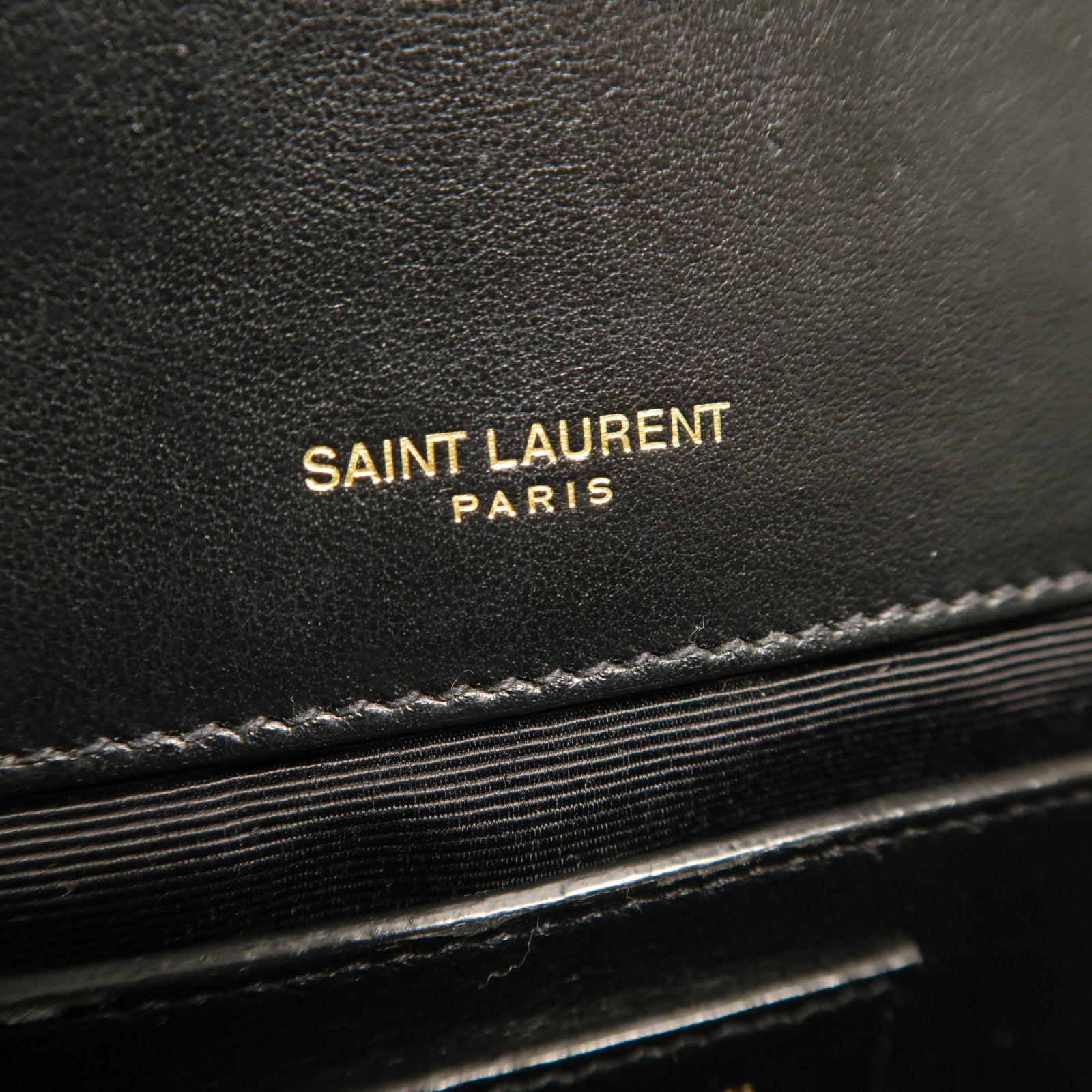 SAINT LAURENT 牛皮皮革Envelope Medium鏈帶肩背袋