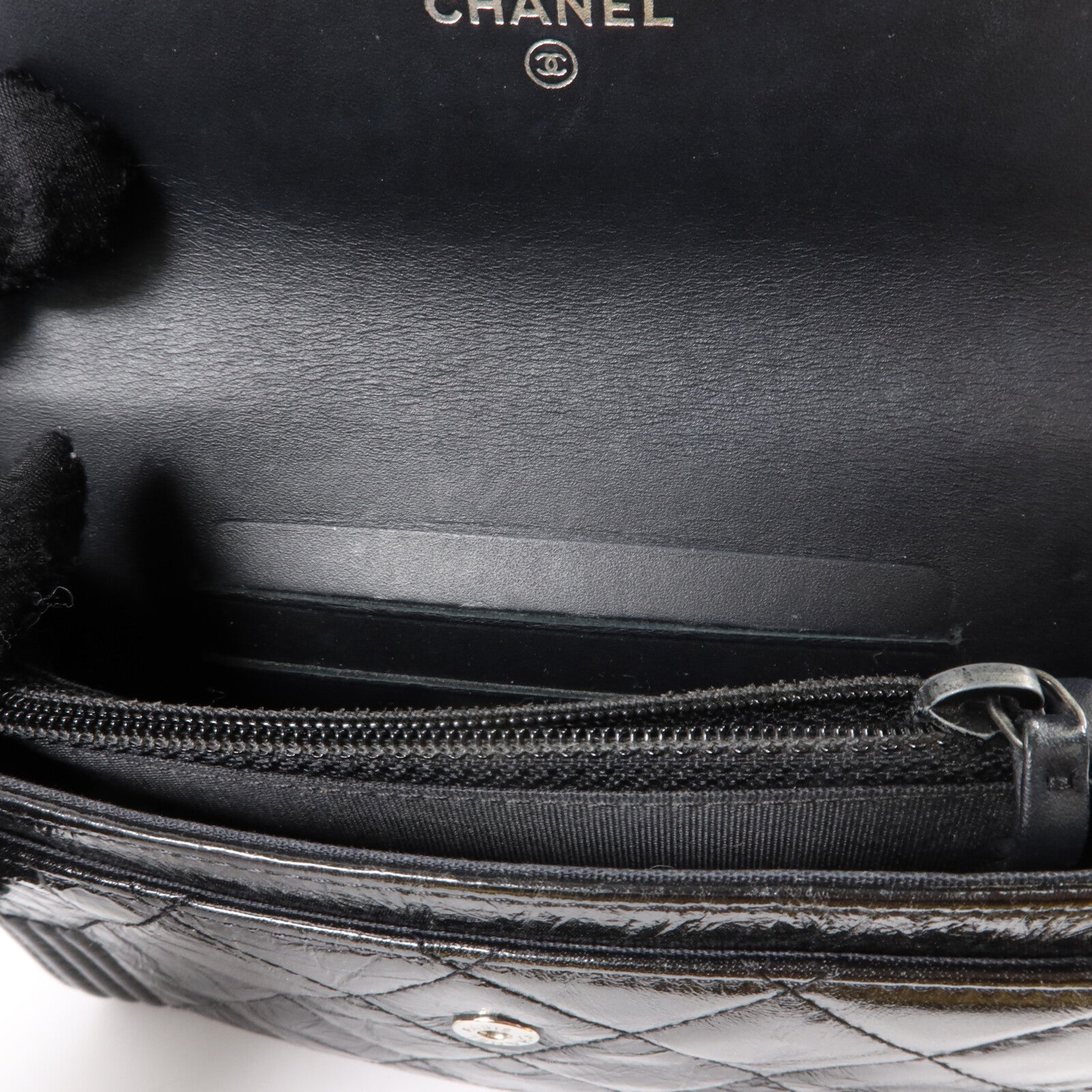 CHANEL 牛皮皮革Boy Chanel Small Flap Wallet錢包
