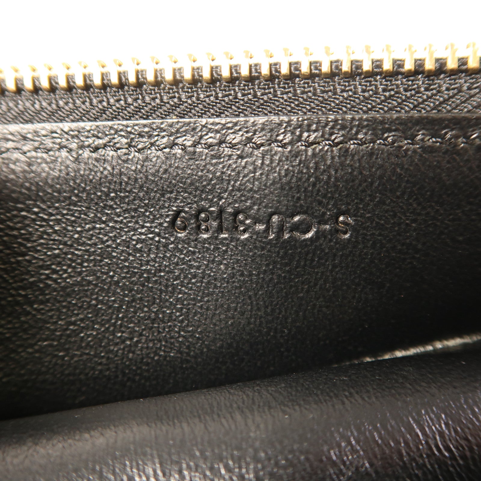 CELINE 牛皮皮革Bucket Bag金扣肩背袋