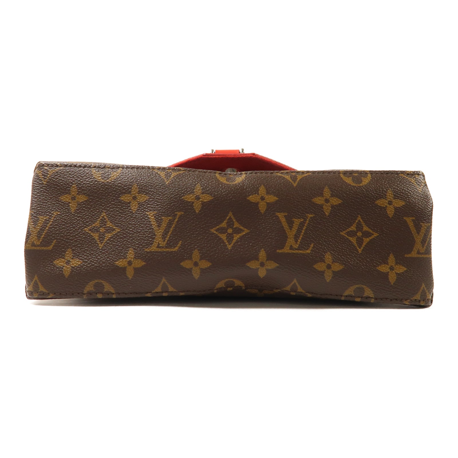 LOUIS VUITTON Monogram/Epi Saint Michel銀扣肩背袋