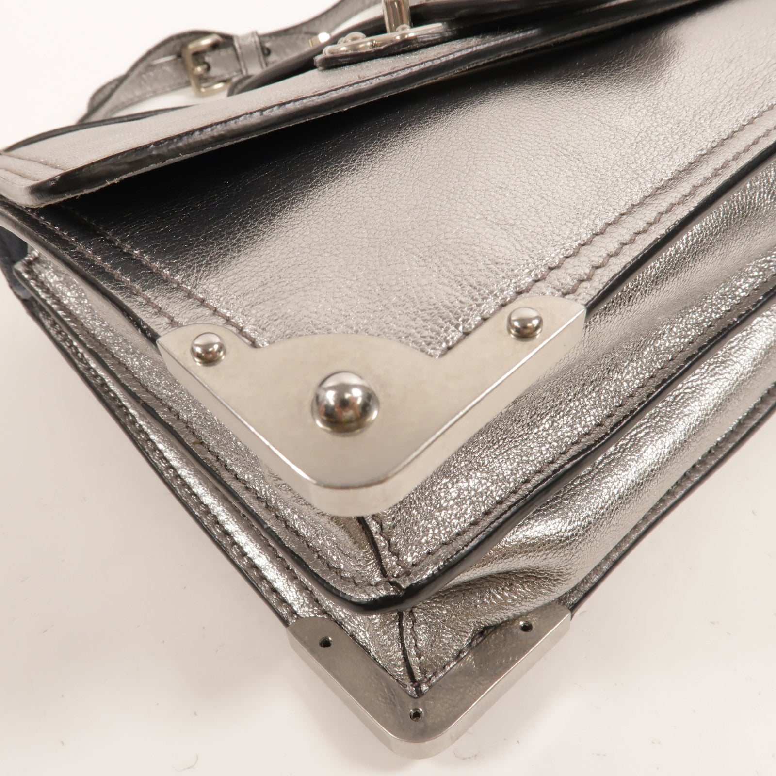 PRADA 牛皮皮革Shoulder Bag肩背袋