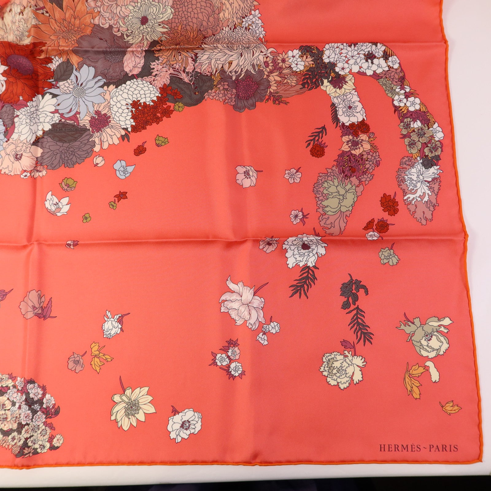 HERMES 絲質Scarf90X90絲巾