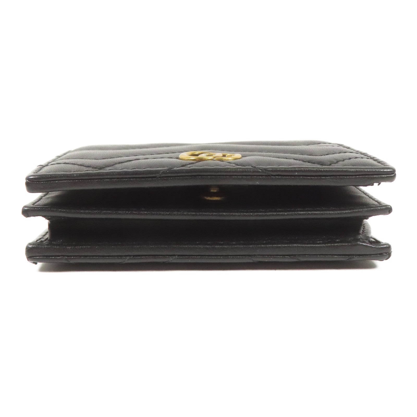 GUCCI 牛皮皮革Wallet金扣錢包