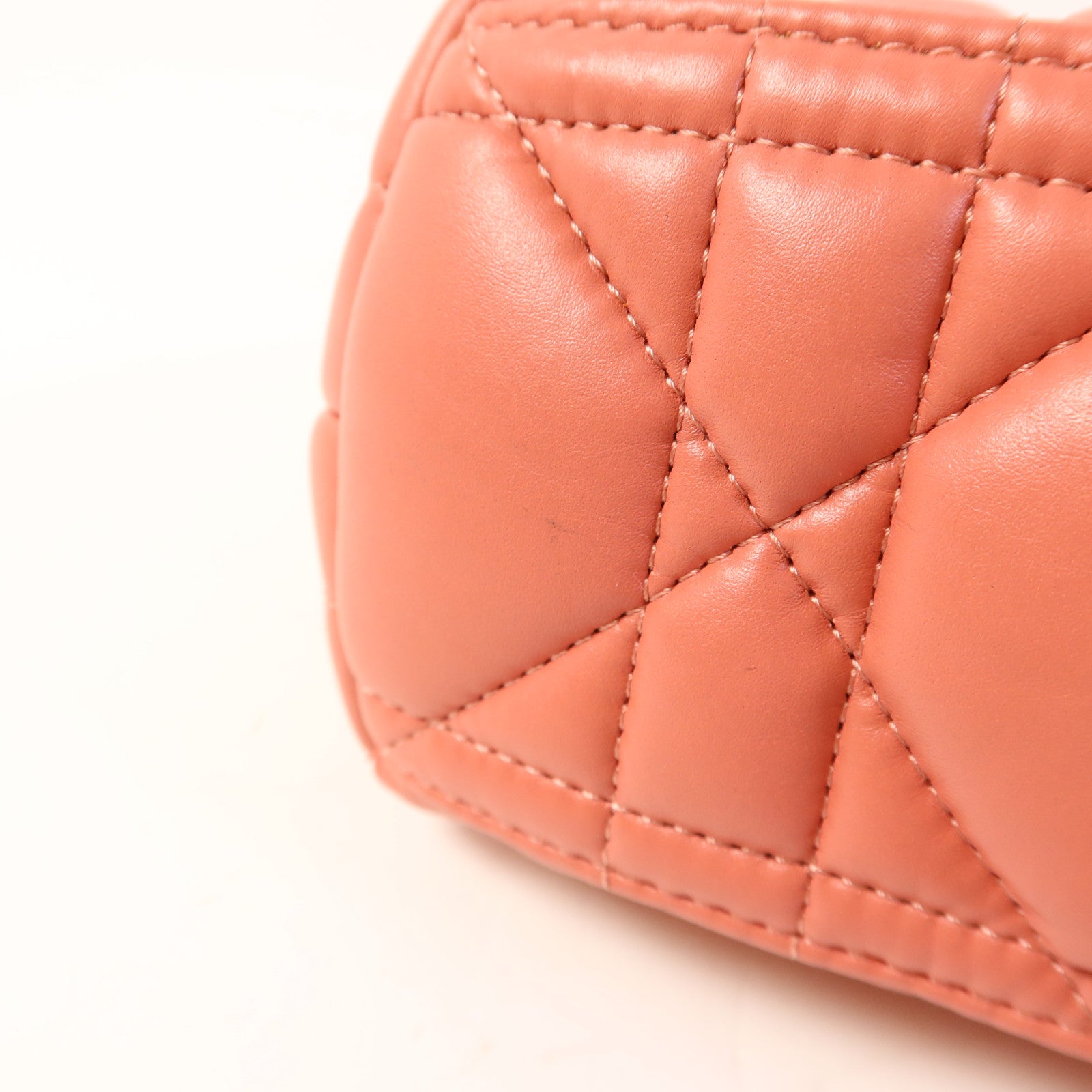 Dior 羊皮皮革Travel Nomad Pouch Small金扣手挽袋